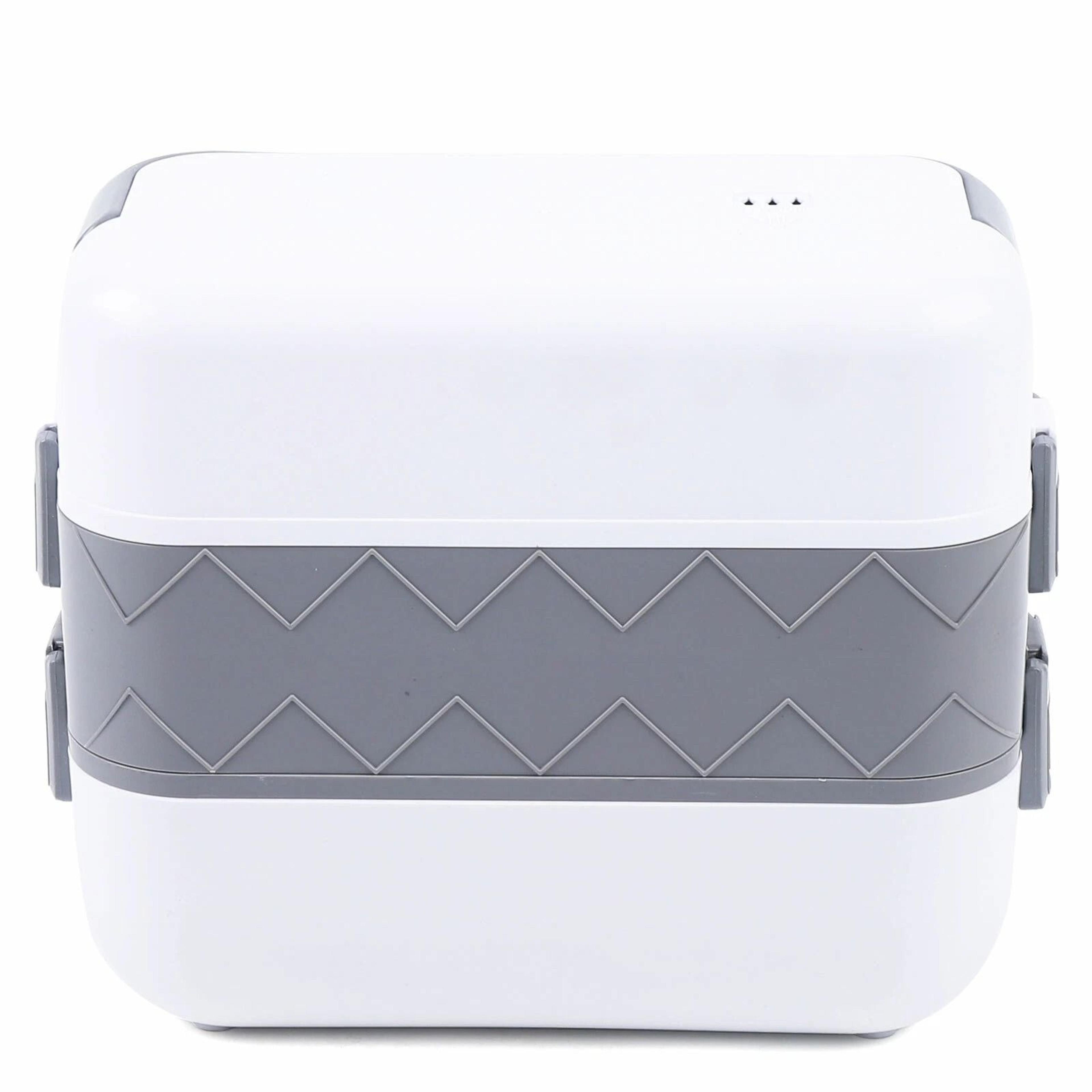 Premium Portable Heated Lunch Box Layer Electric Food Warmer For Work  Travel 16