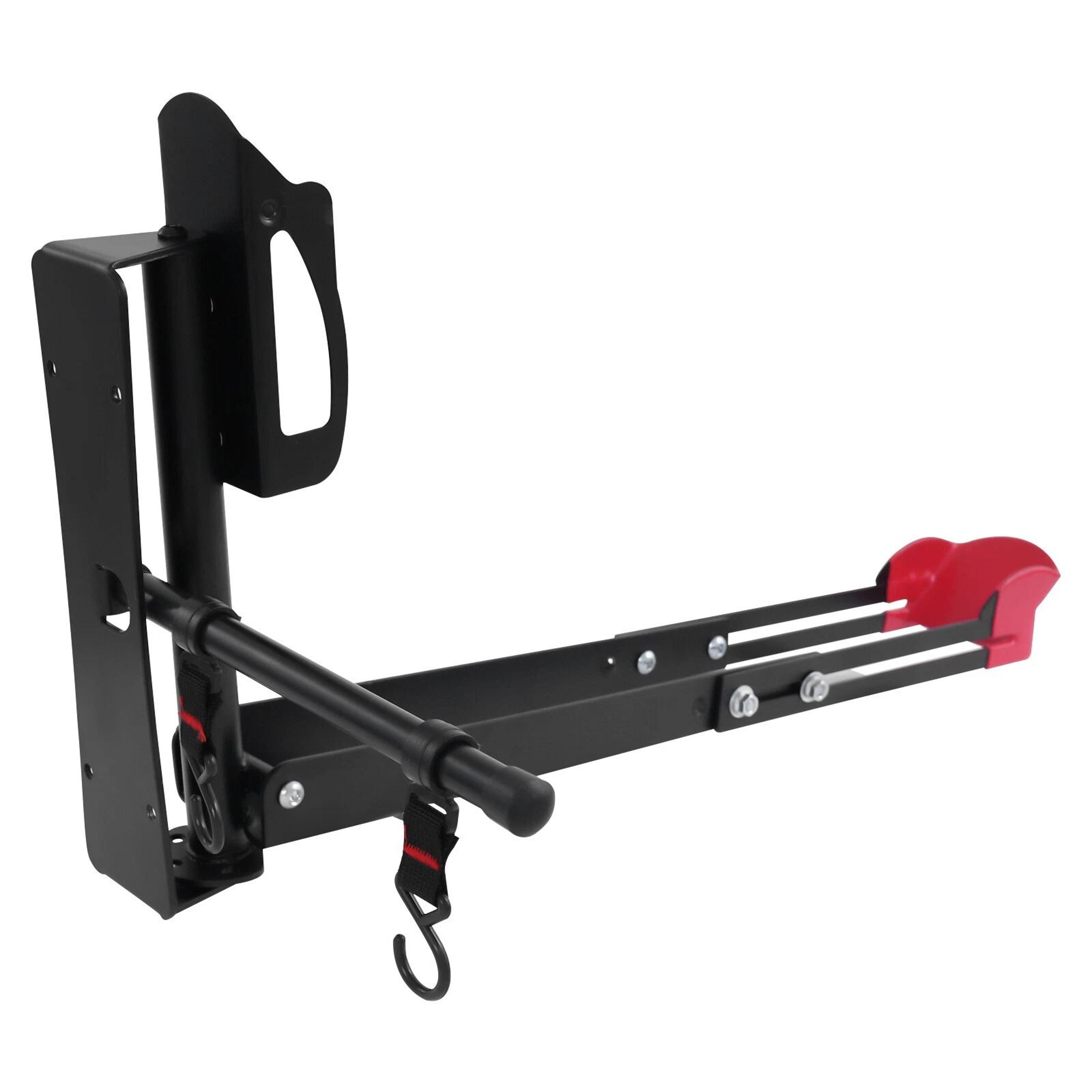 premium rotatable wall mount bike rack with swivel bike hanger for garage storage