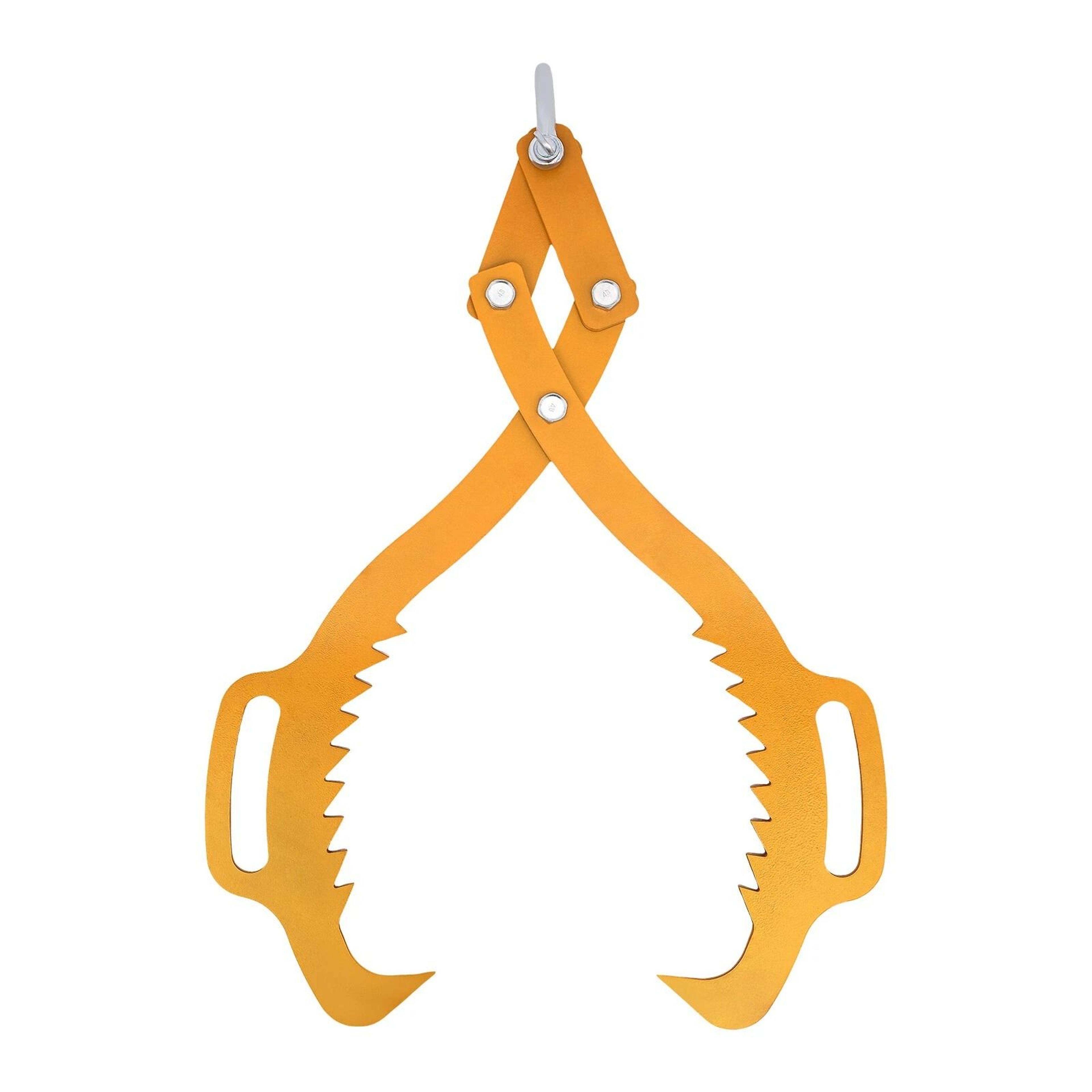 Heavy Duty Log Lifting Tongs With Heavy Duty Grapple Hook Timber Claw 9