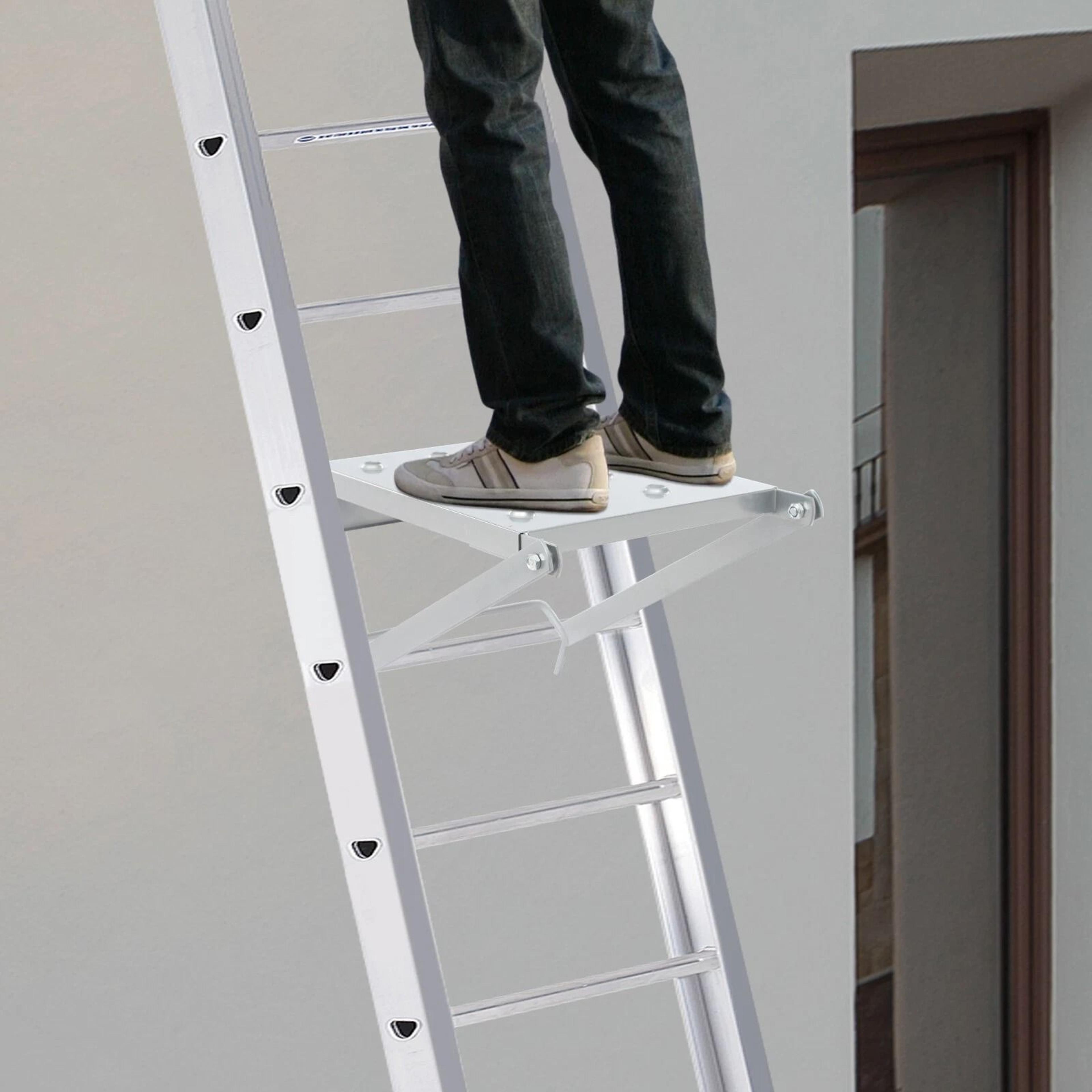 heavy duty portable ladder work platform support accessory