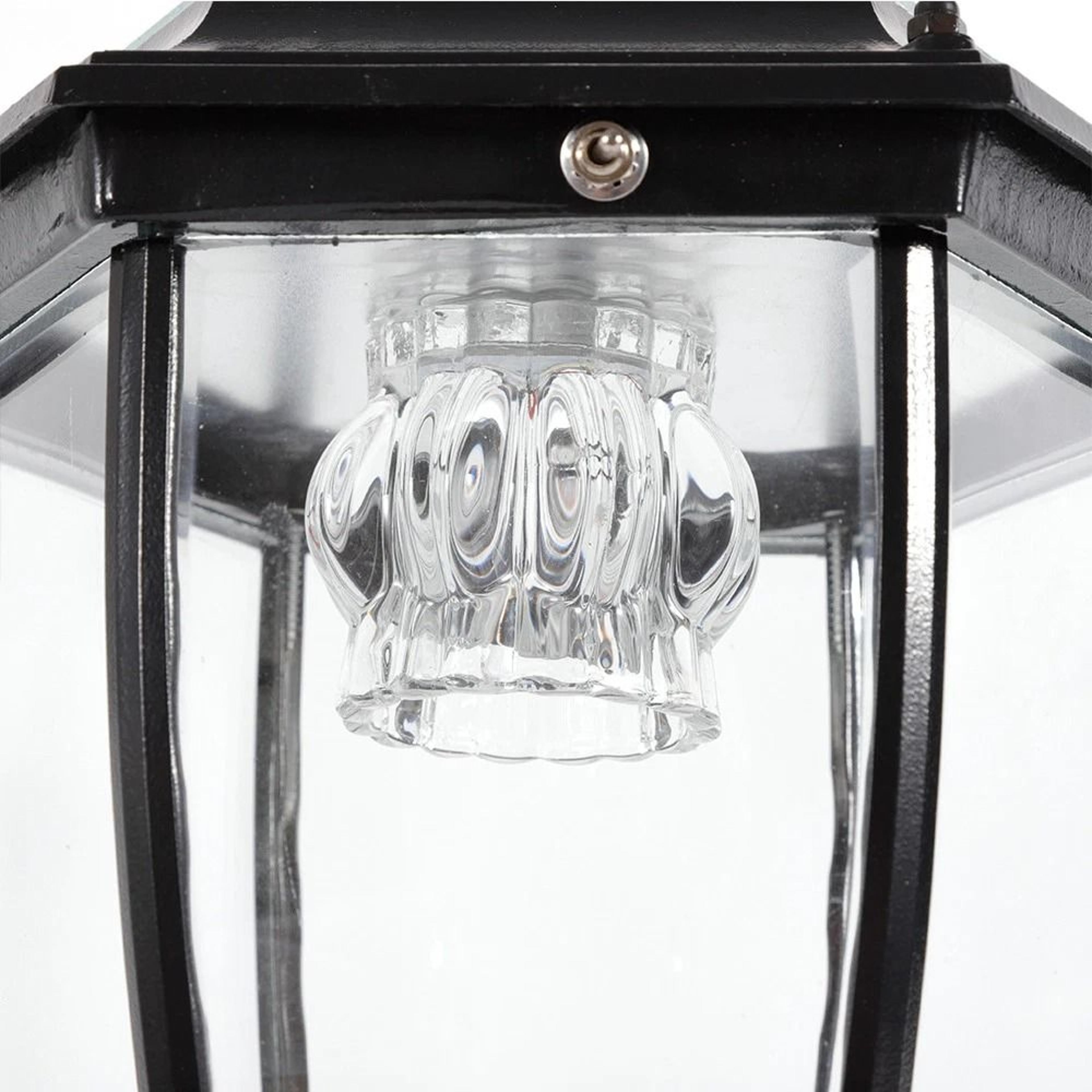 Waterproof LED Solar Pillar Lights Outdoor Yard Solar Outdoor Lights Lantern 6