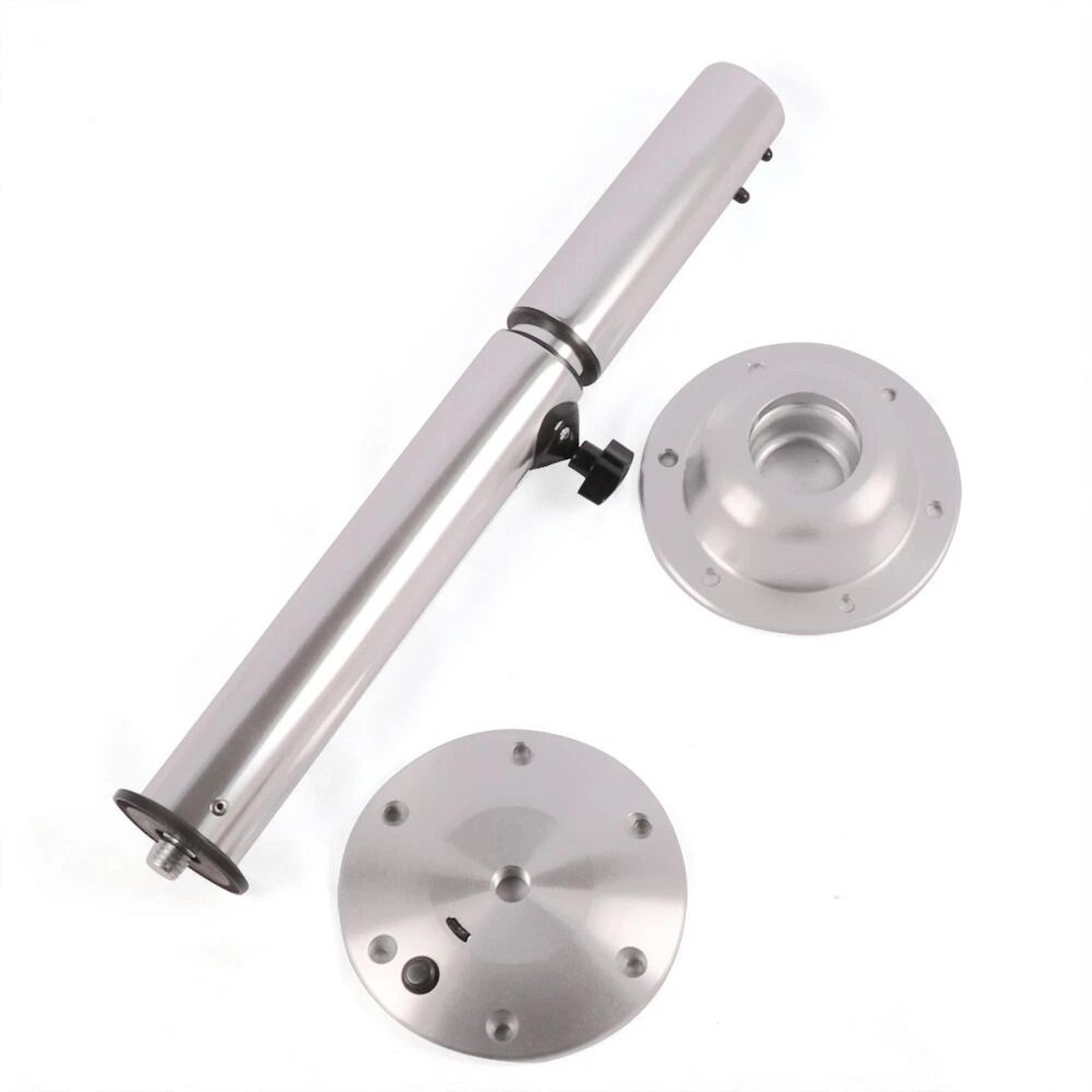 premium adjustable rv table mount & marine table pedestal aluminum boat table pedestal for rv caravan