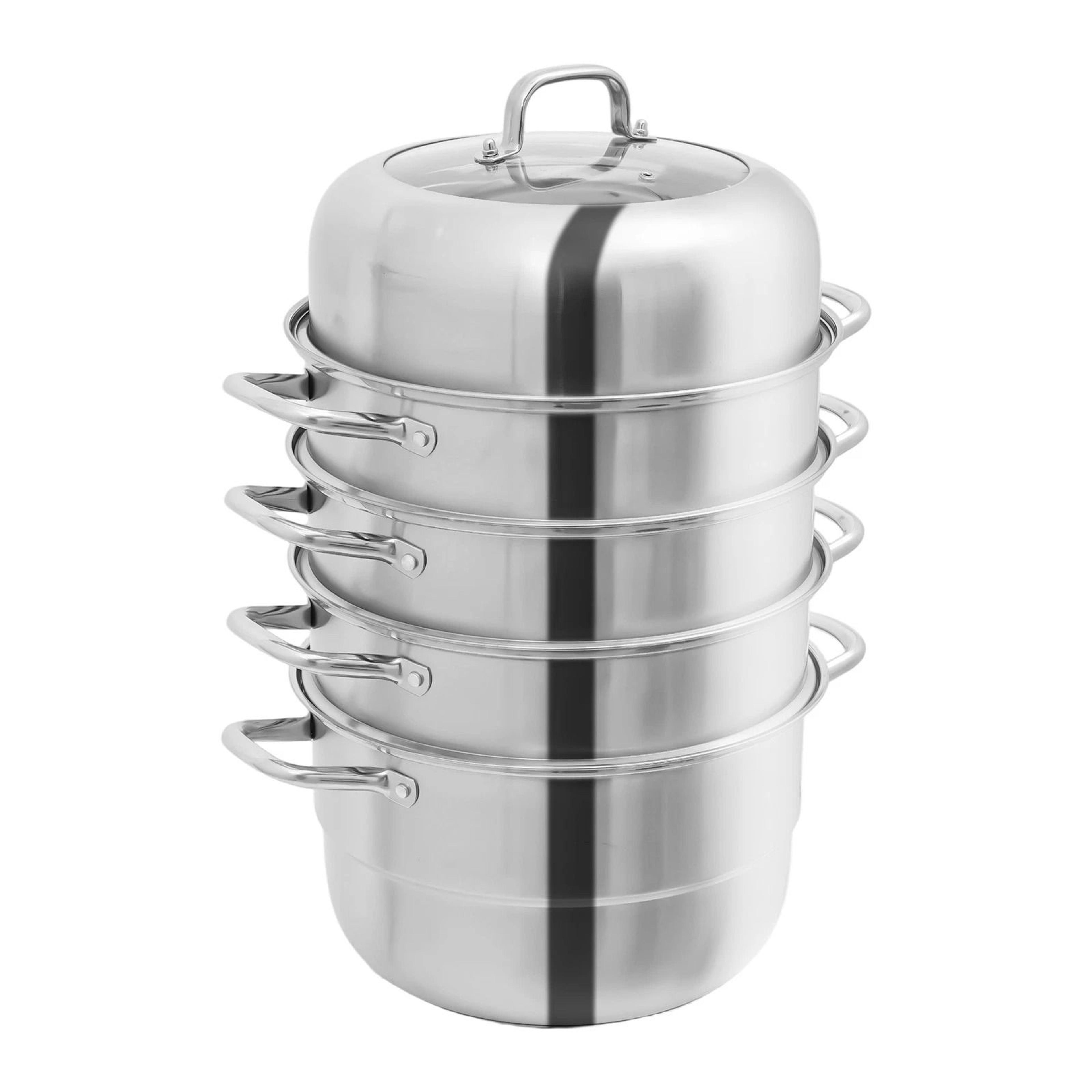 Stainless Steel Food Steamer Large Pot Cooker For Healthy Meals 3