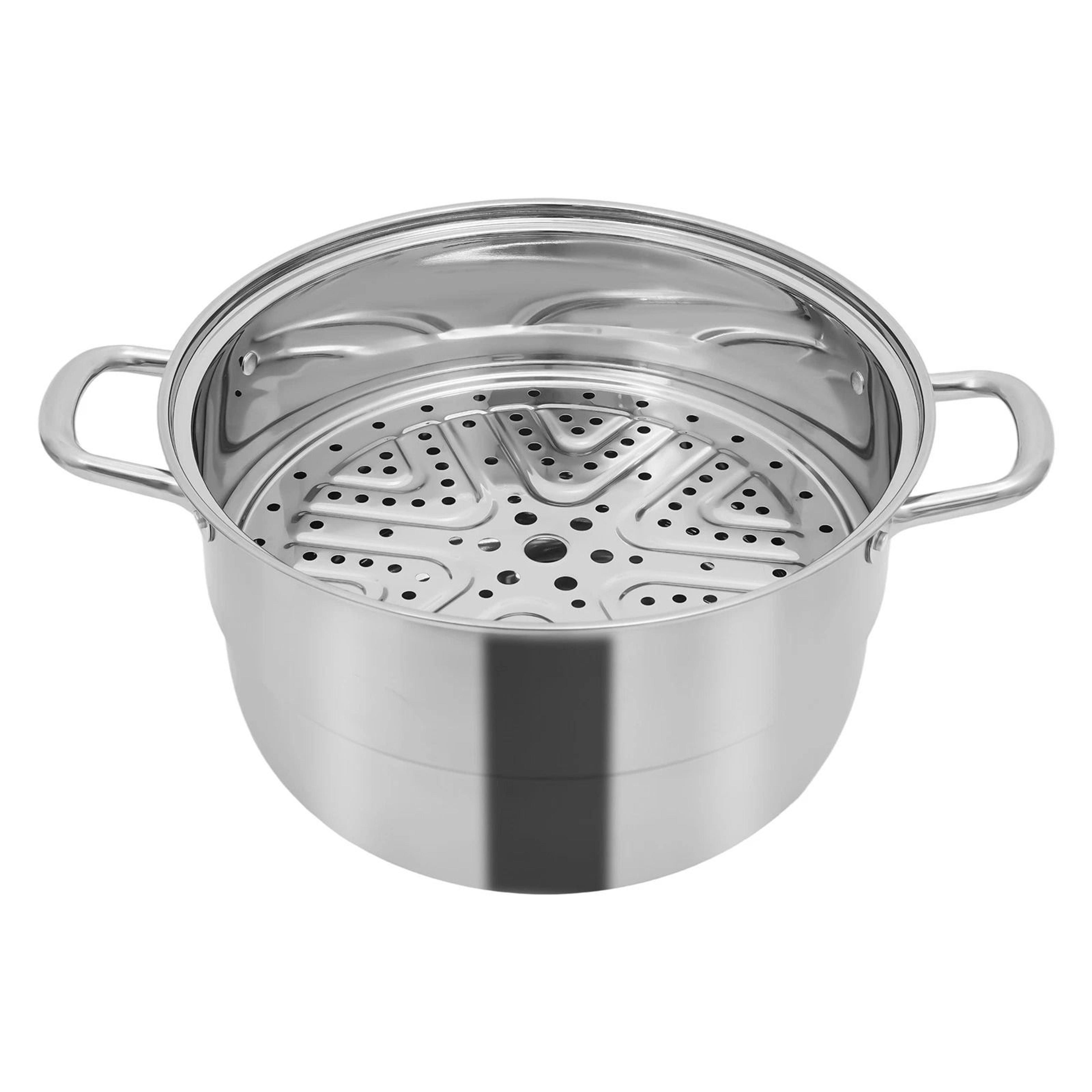 Stainless Steel Food Steamer Large Pot Cooker For Healthy Meals 5