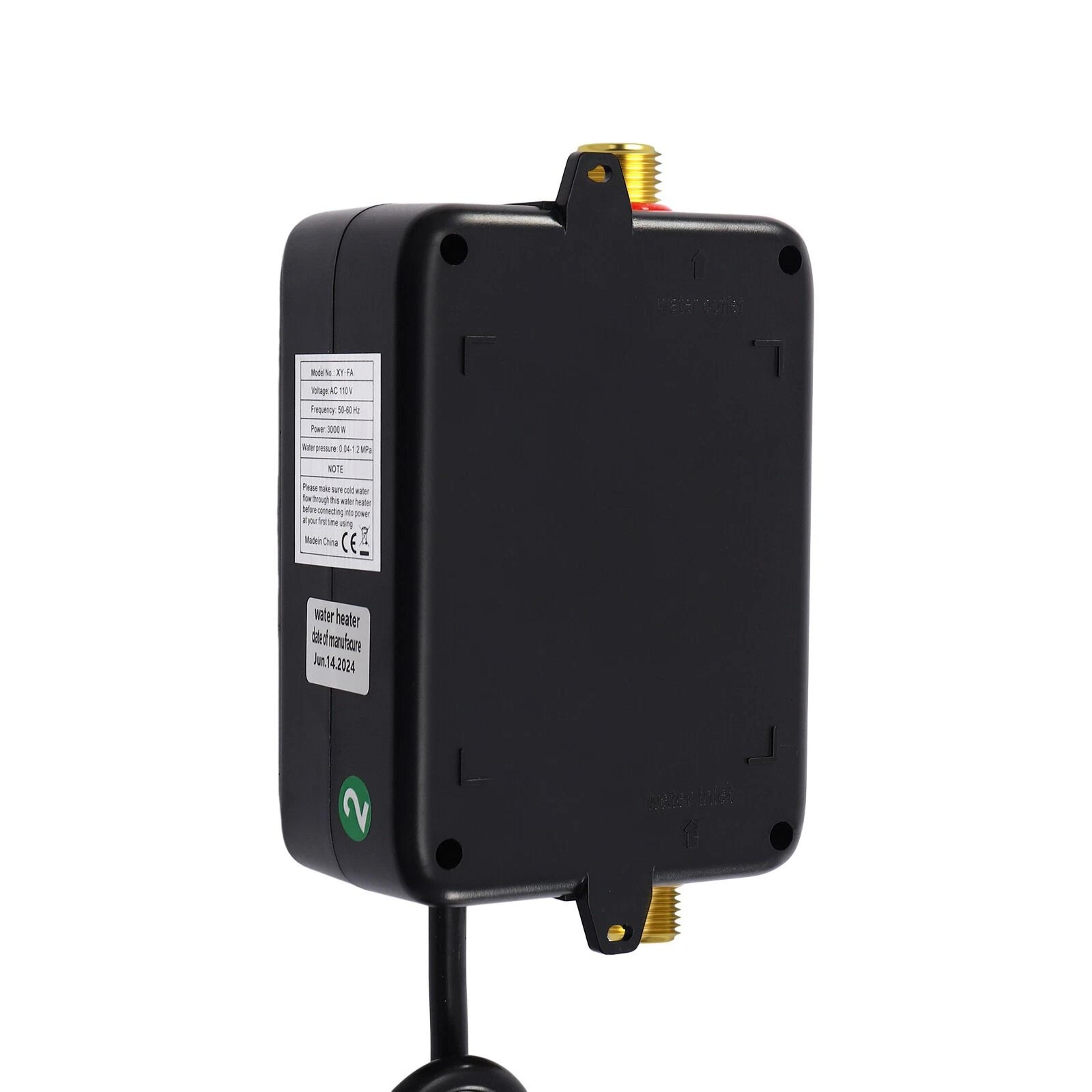Instant Hot Water Heater Compact Electric Tankless Water Heater With LED Temperature Display 10