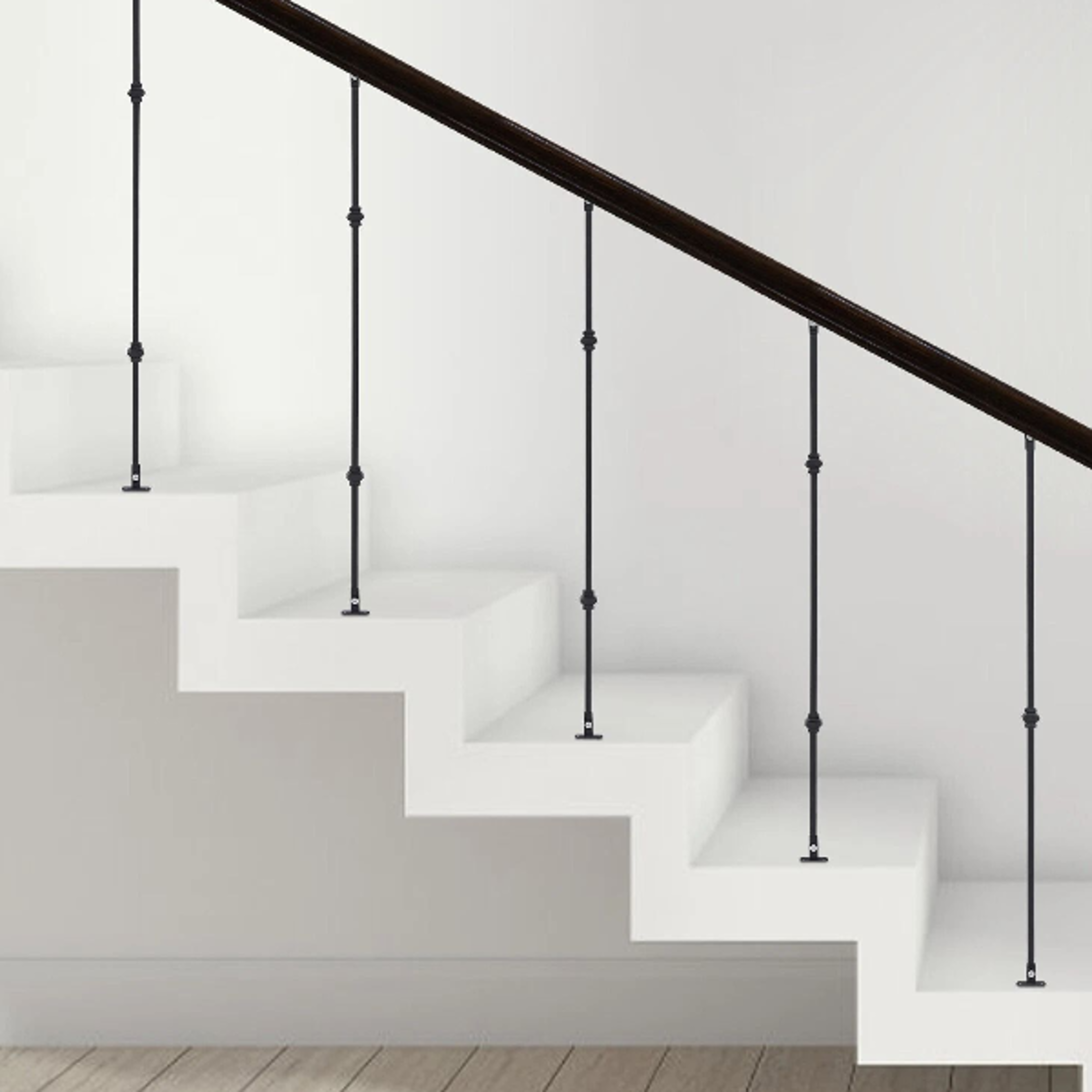 premium iron balusters heavy duty decorative balusters & metal stair spindles for deck & staircase