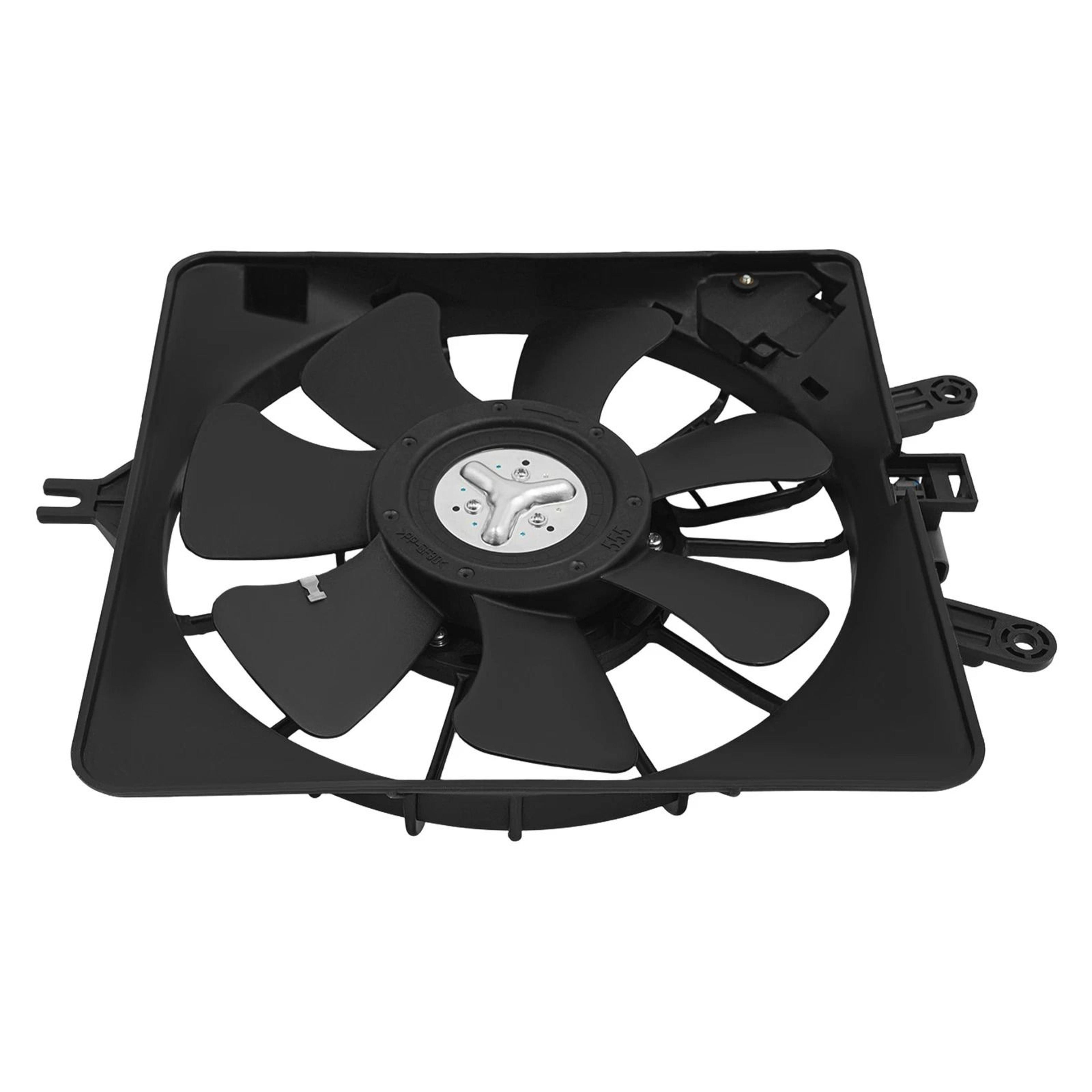 Premium Radiator Cooling Fan Pair For Honda Fit Direct Fit Replacement 10