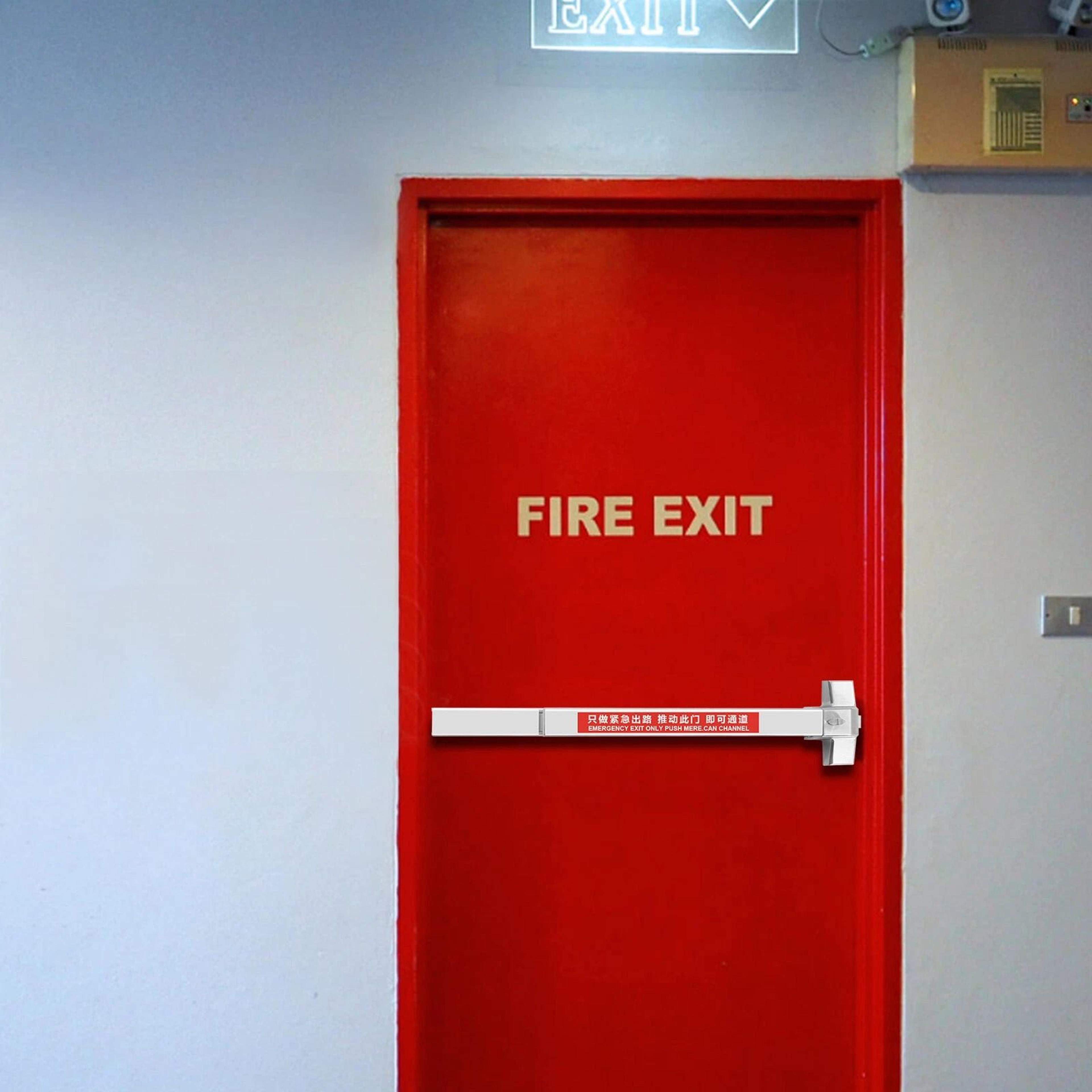 Heavy Duty Commercial Exit Device Push Bar Panic Exit Device Hardware For Emergency Doors 3