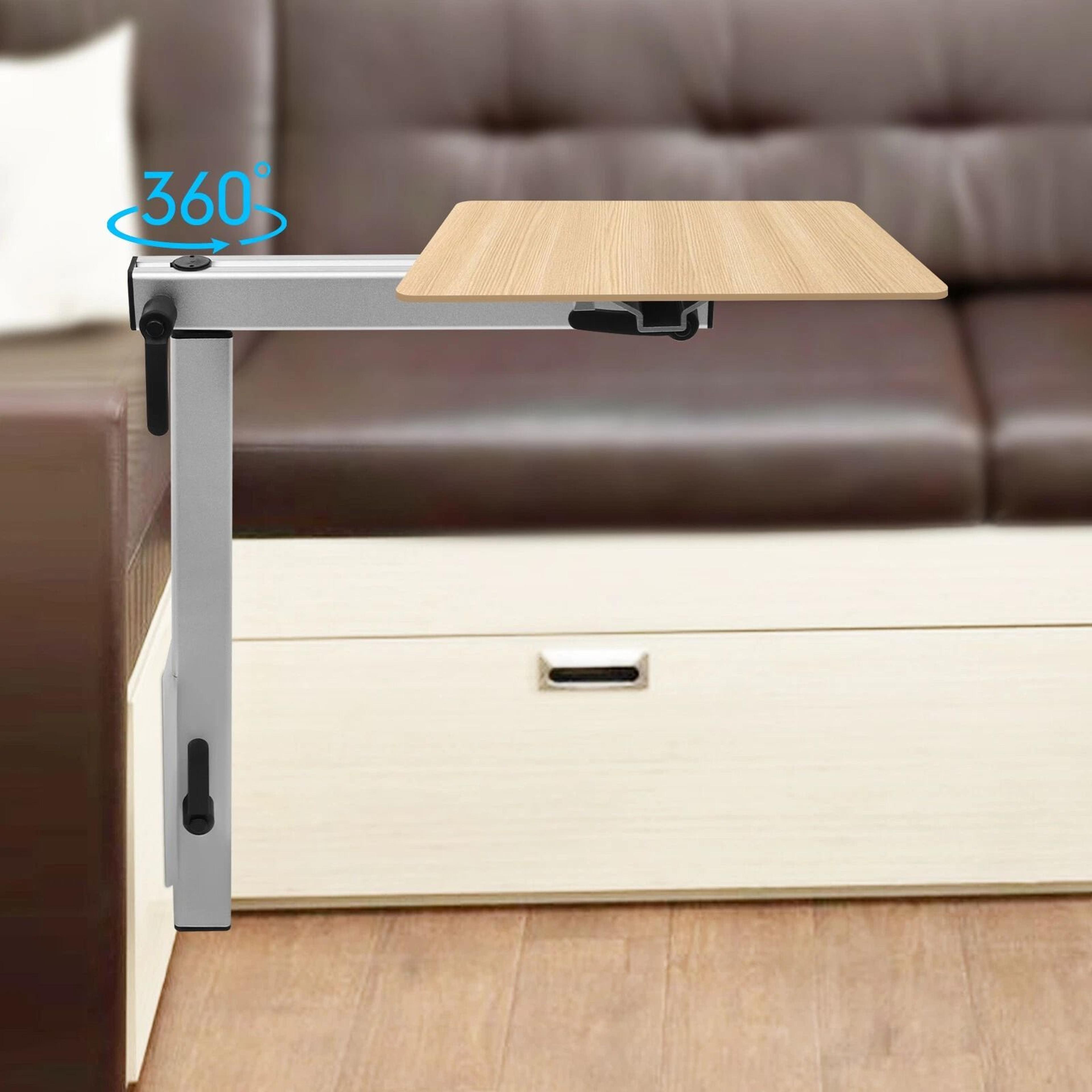 Premium Space Saving Adjustable RV Table Leg With Swivel Heavy Duty Aluminum RV Table Mount 6