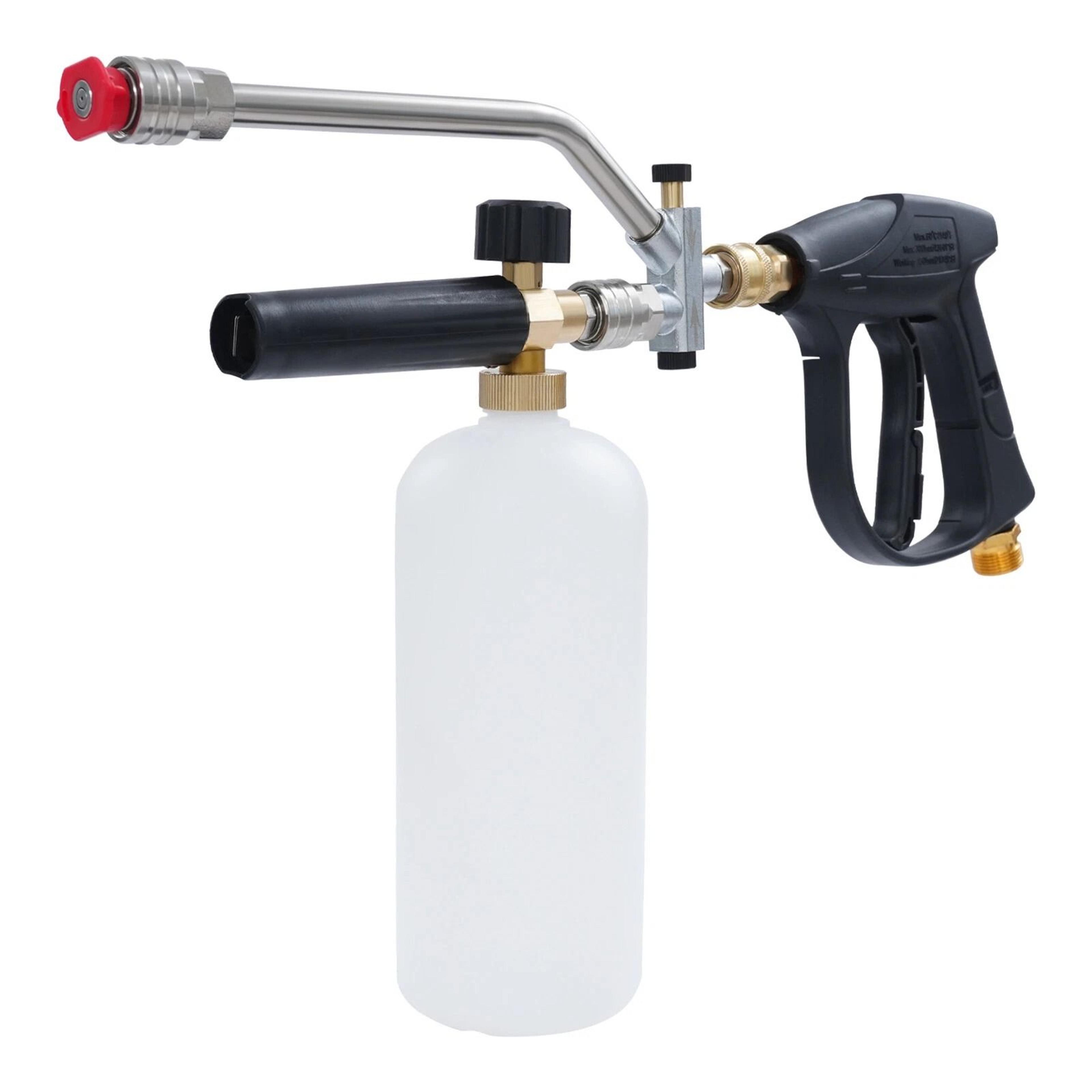 High Pressure Washer Gun  Replaceable Nozzle Cleaning Kit Universal Trigger Spray Gun 9
