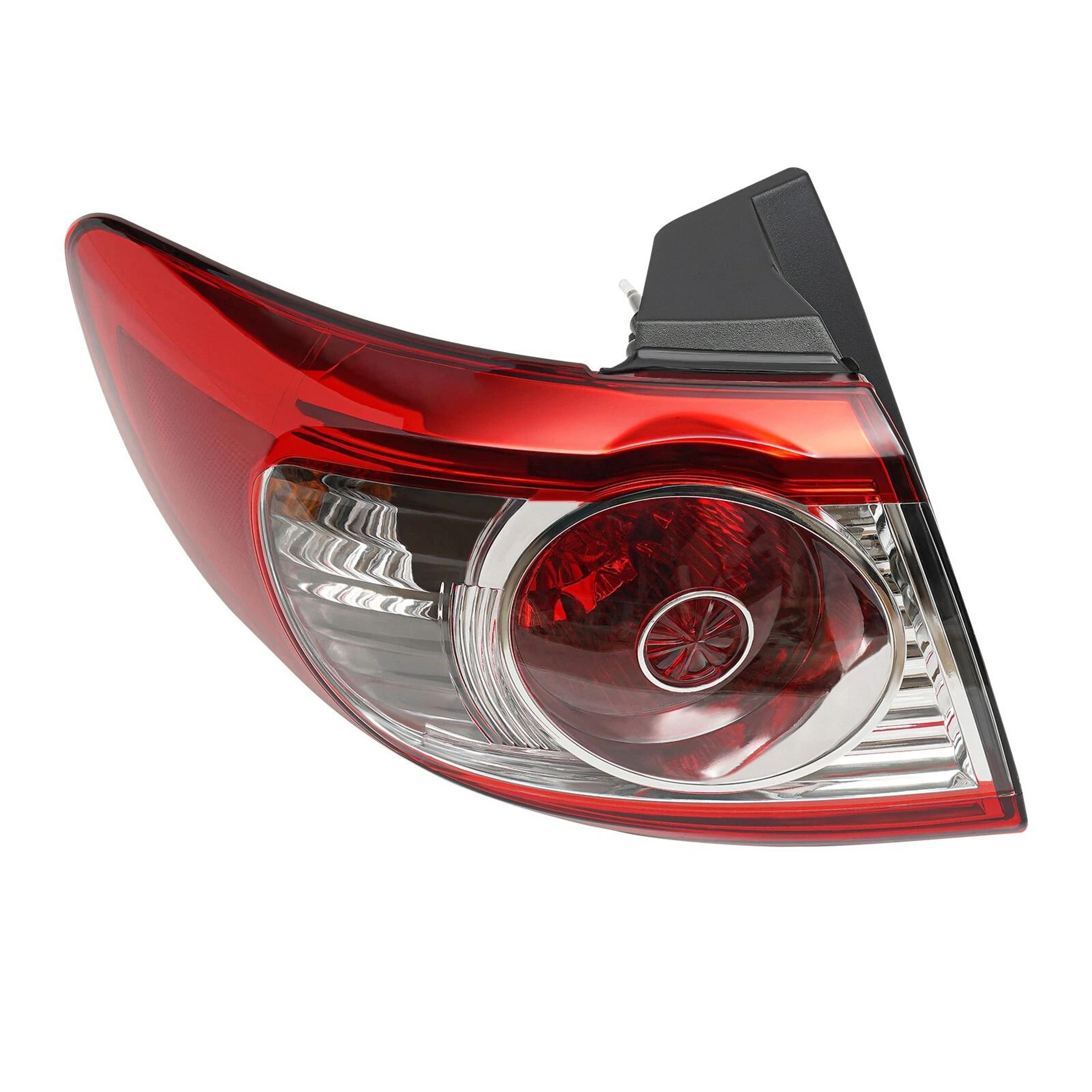 premium tail light assembly for hyundai santa fe left side outer body mounted
