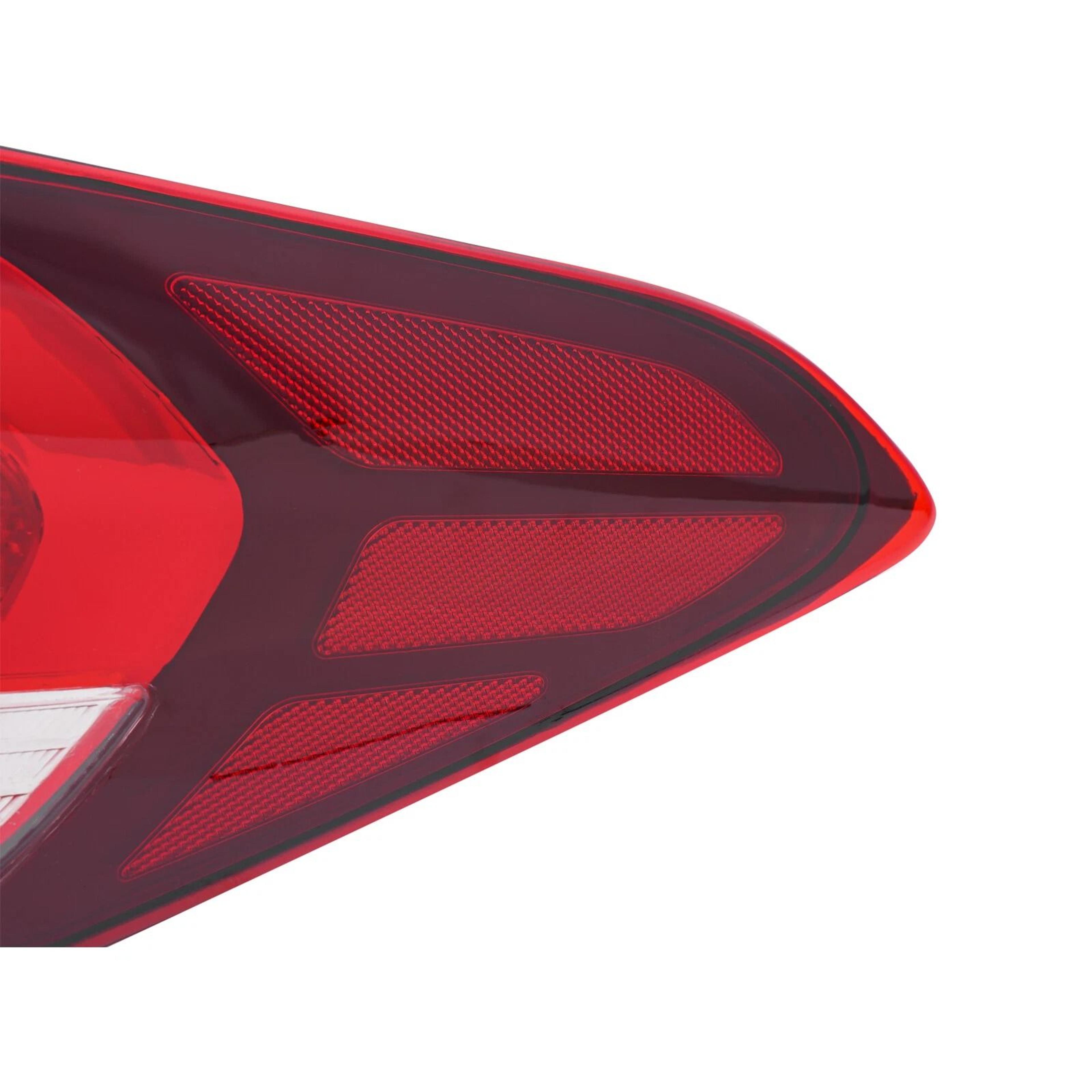 Premium Passenger Side Tail Light Assembly For Kia Forte Sedan Direct Fit Halogen Brake Lamp 3