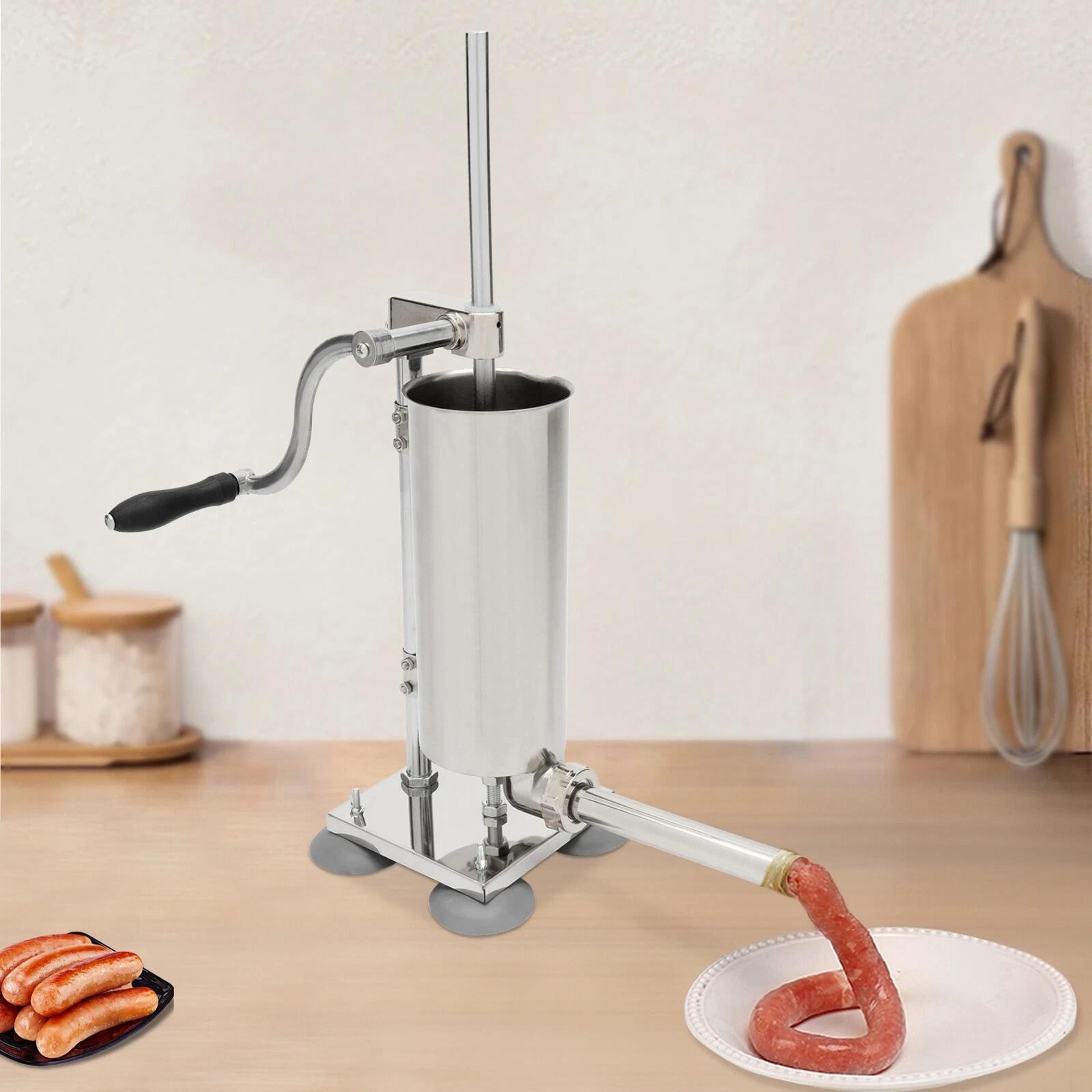 premium stainless steel sausage stuffer machine for homemade sausage