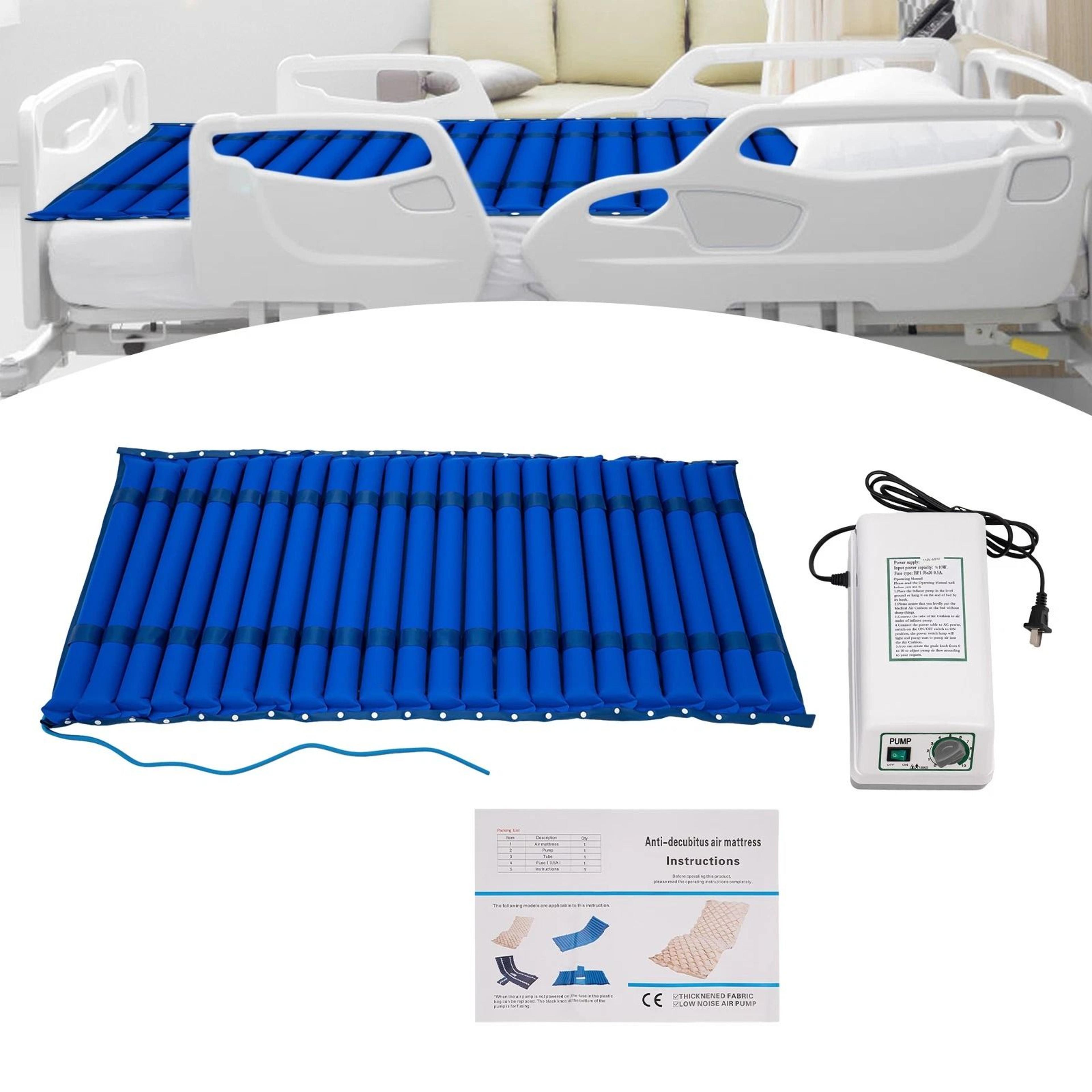 Premium Alternating Pressure Mattress Topper With Quiet Pump Hospital Bed Comfort  Pressure Relief 4