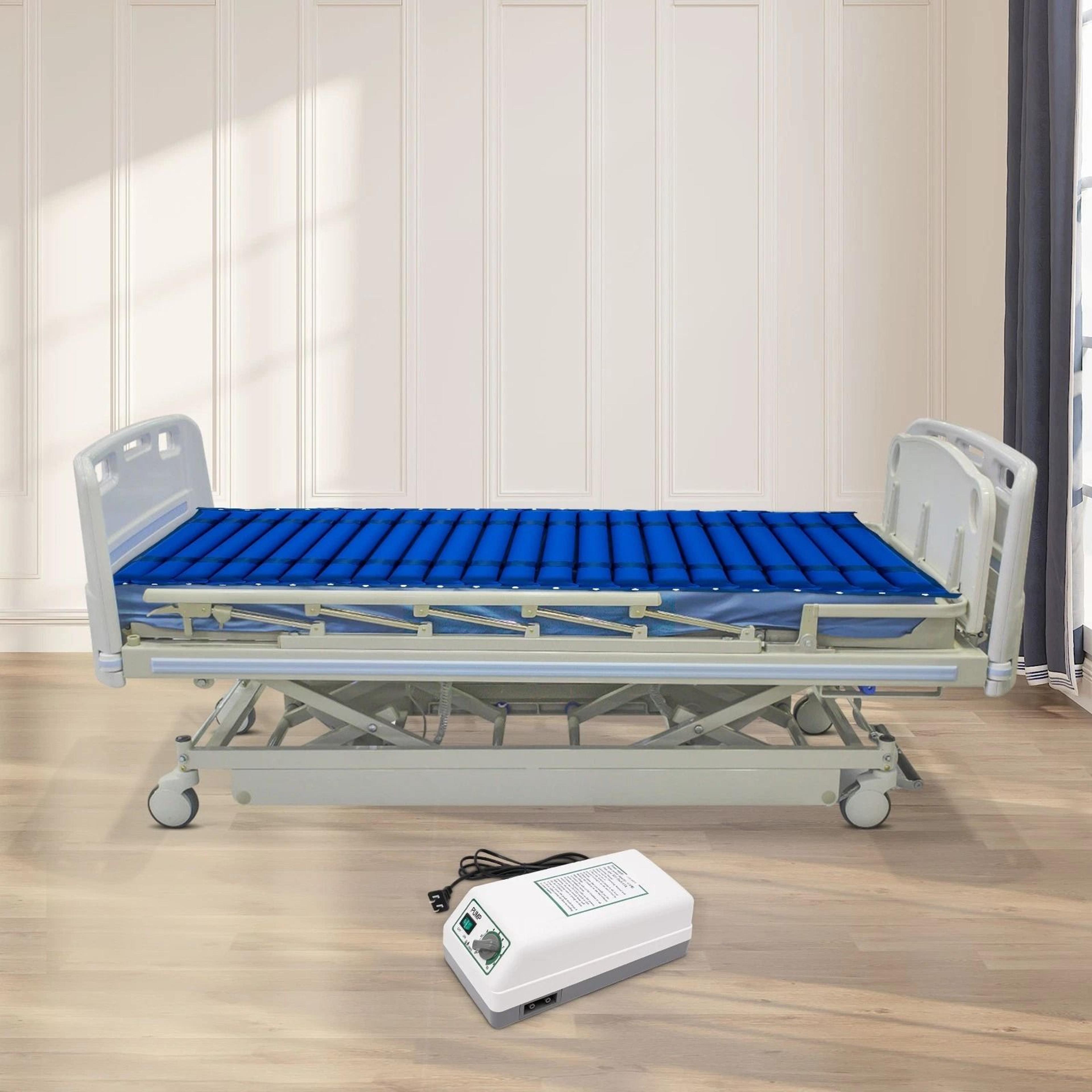 Premium Alternating Pressure Mattress Topper With Quiet Pump Hospital Bed Comfort  Pressure Relief 1
