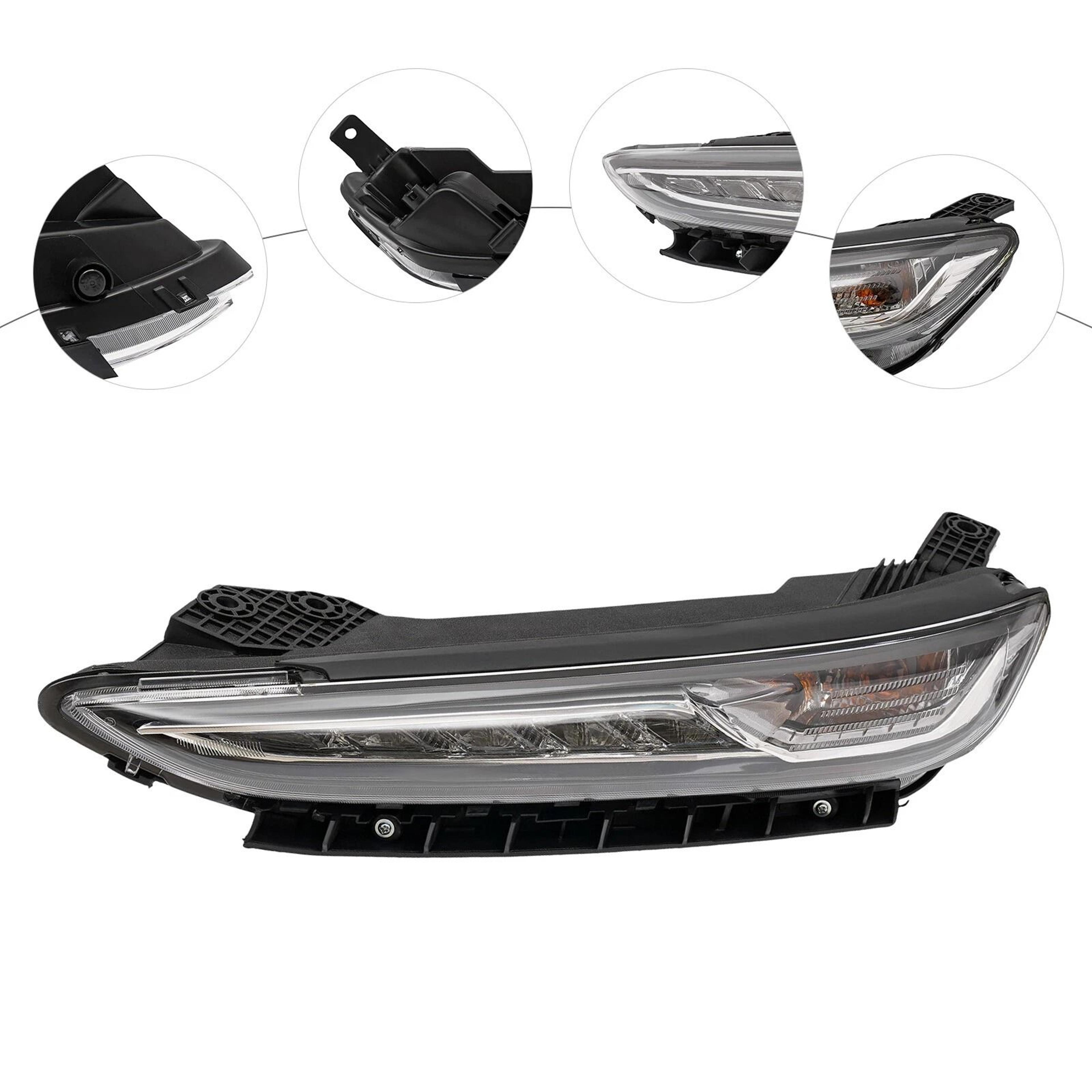 Premium Hyundai Kona Headlight Assembly Driver Side Direct Fit Halogen Headlight 1