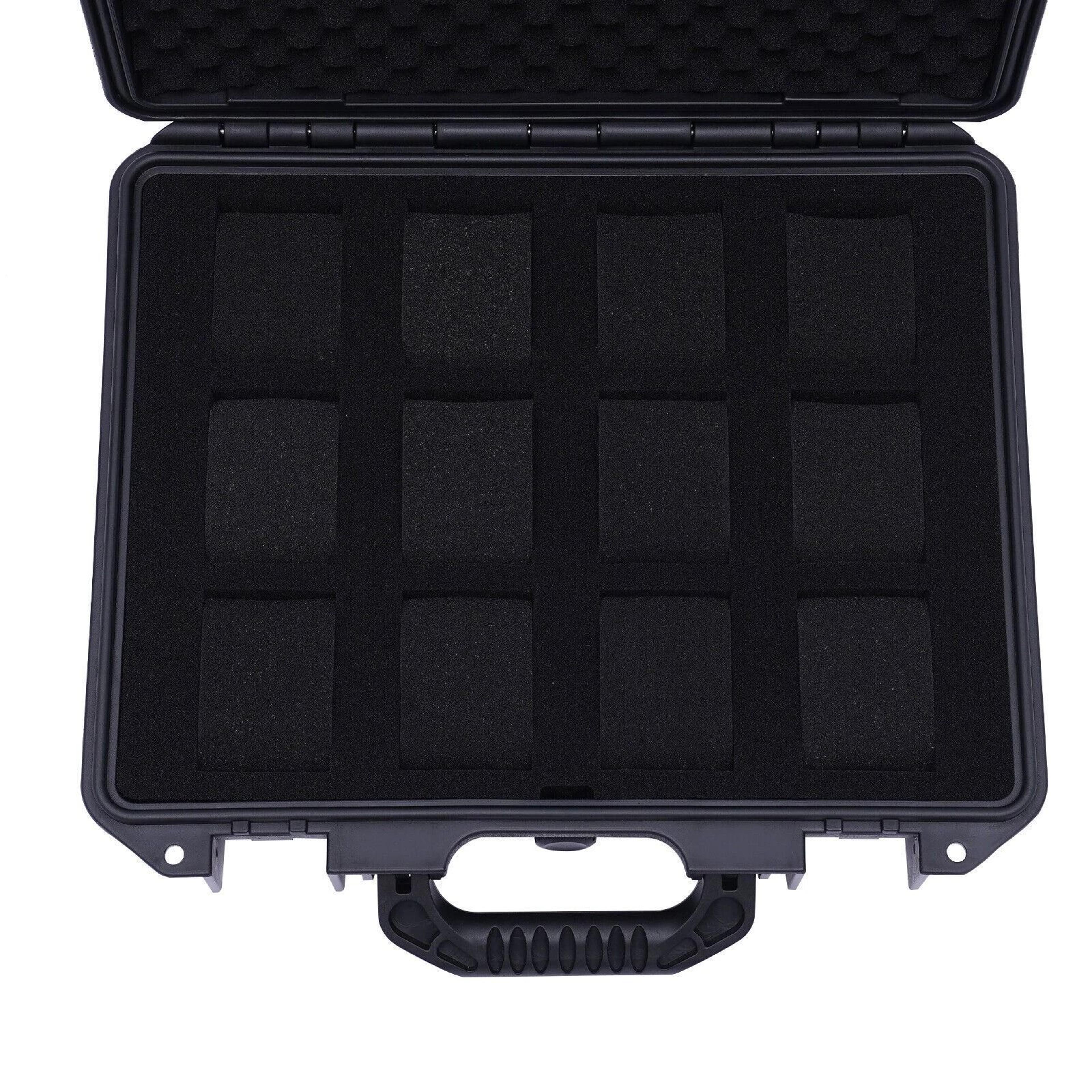 Premium Travel Watch Storage Case Durable Watch Display Box Organizer 9