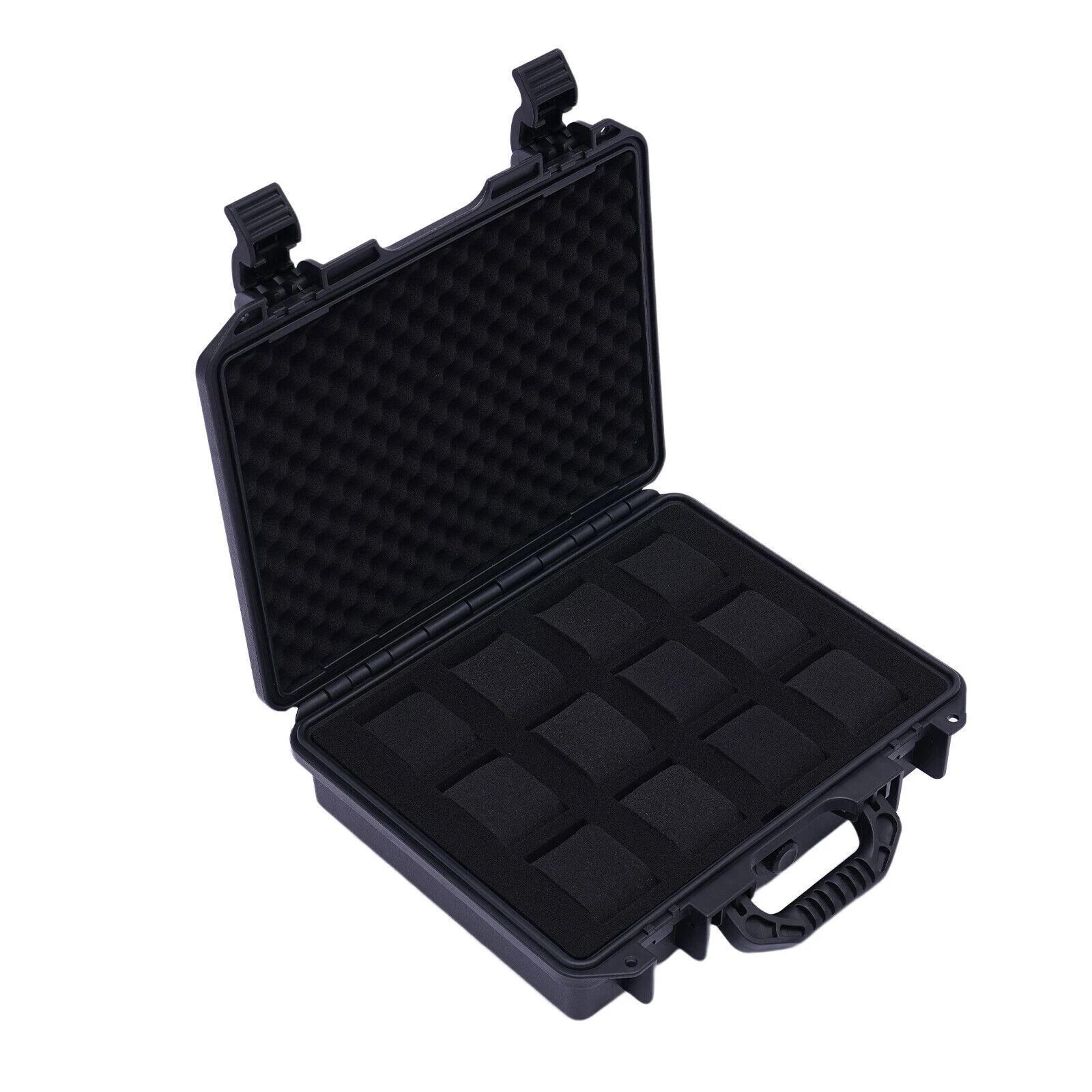 Premium Travel Watch Storage Case Durable Watch Display Box Organizer 11