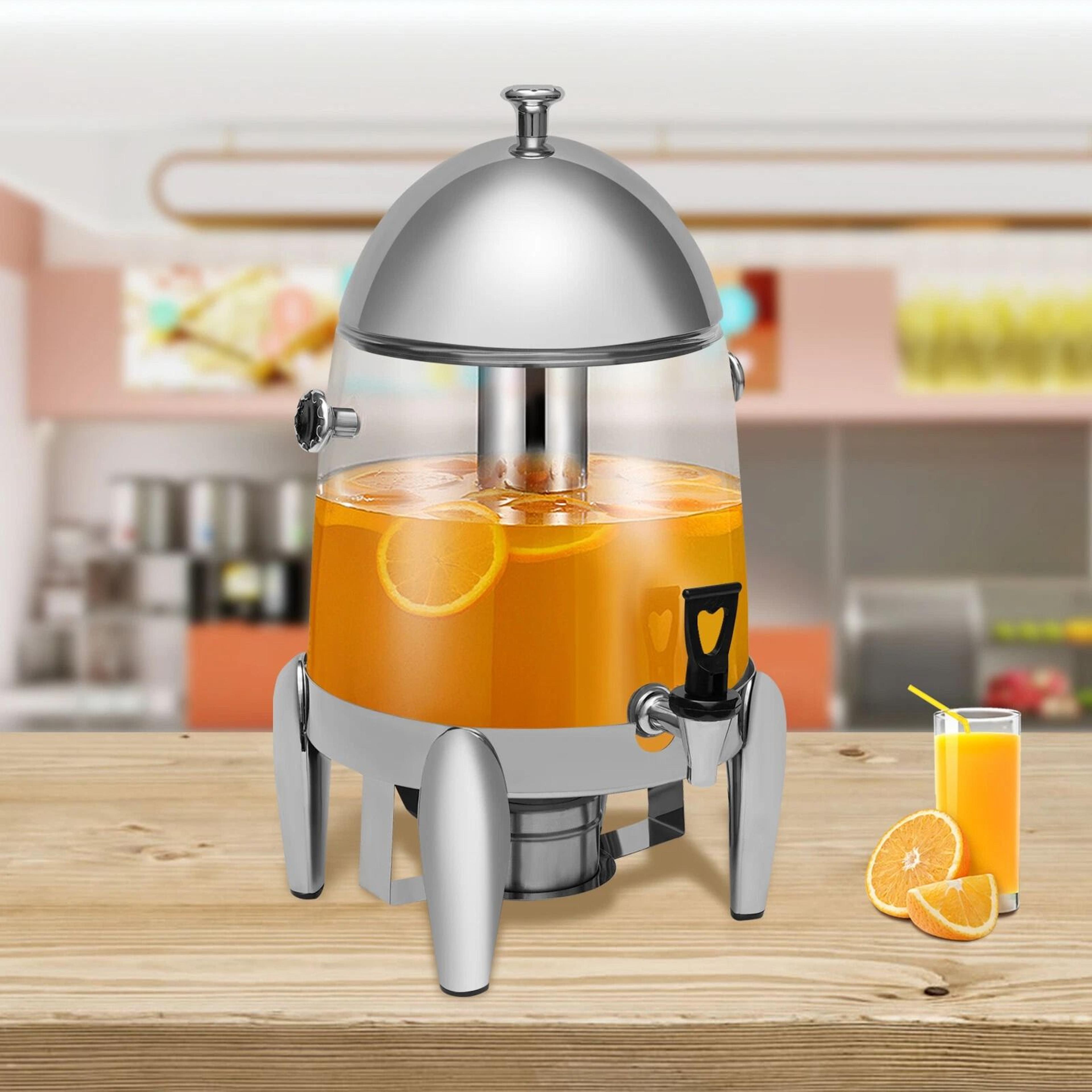 premium stainless steel hot beverage dispenser & commercial coffee urn electric large capacity brewer