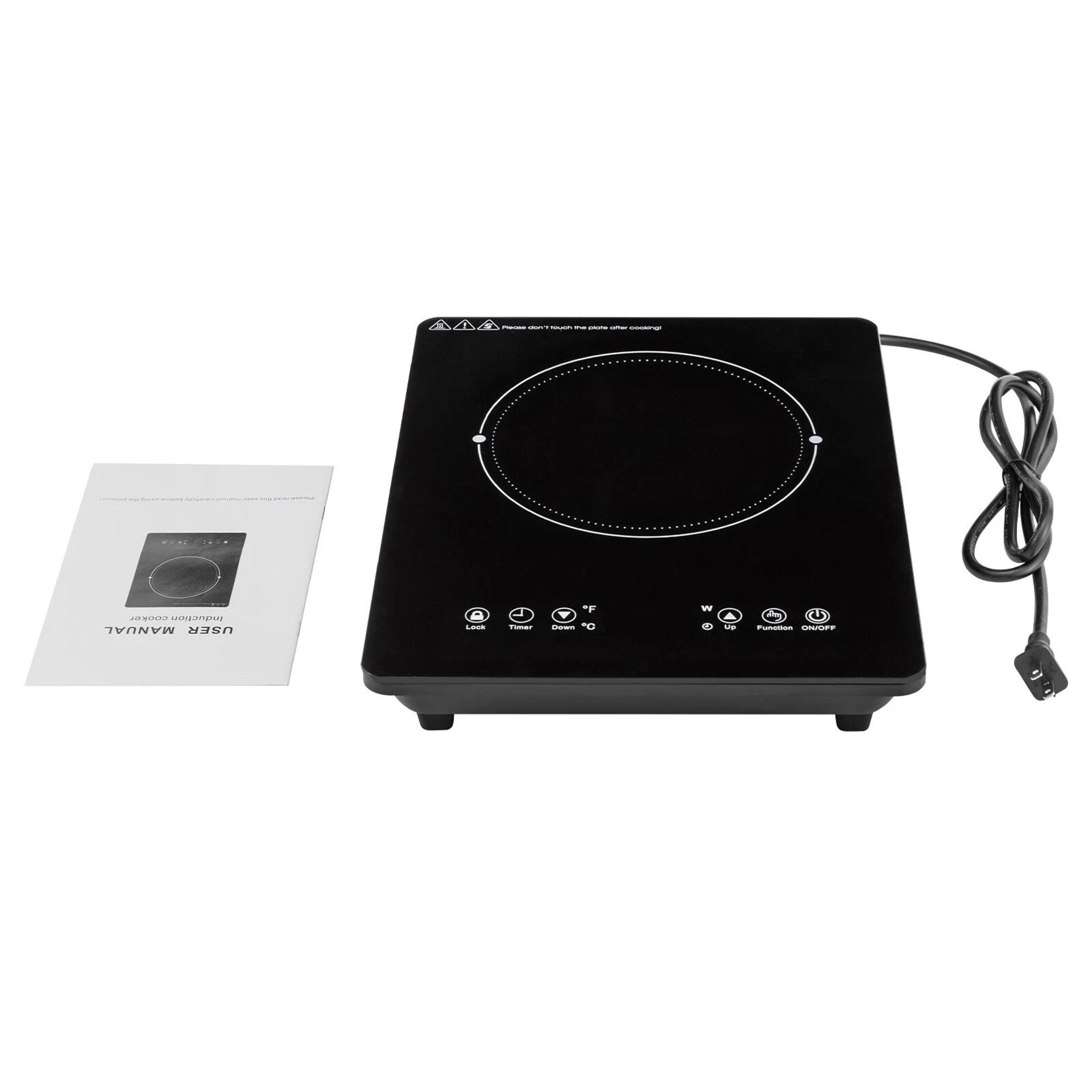 Portable Induction Cooktop Single Countertop Burner With Timer 8