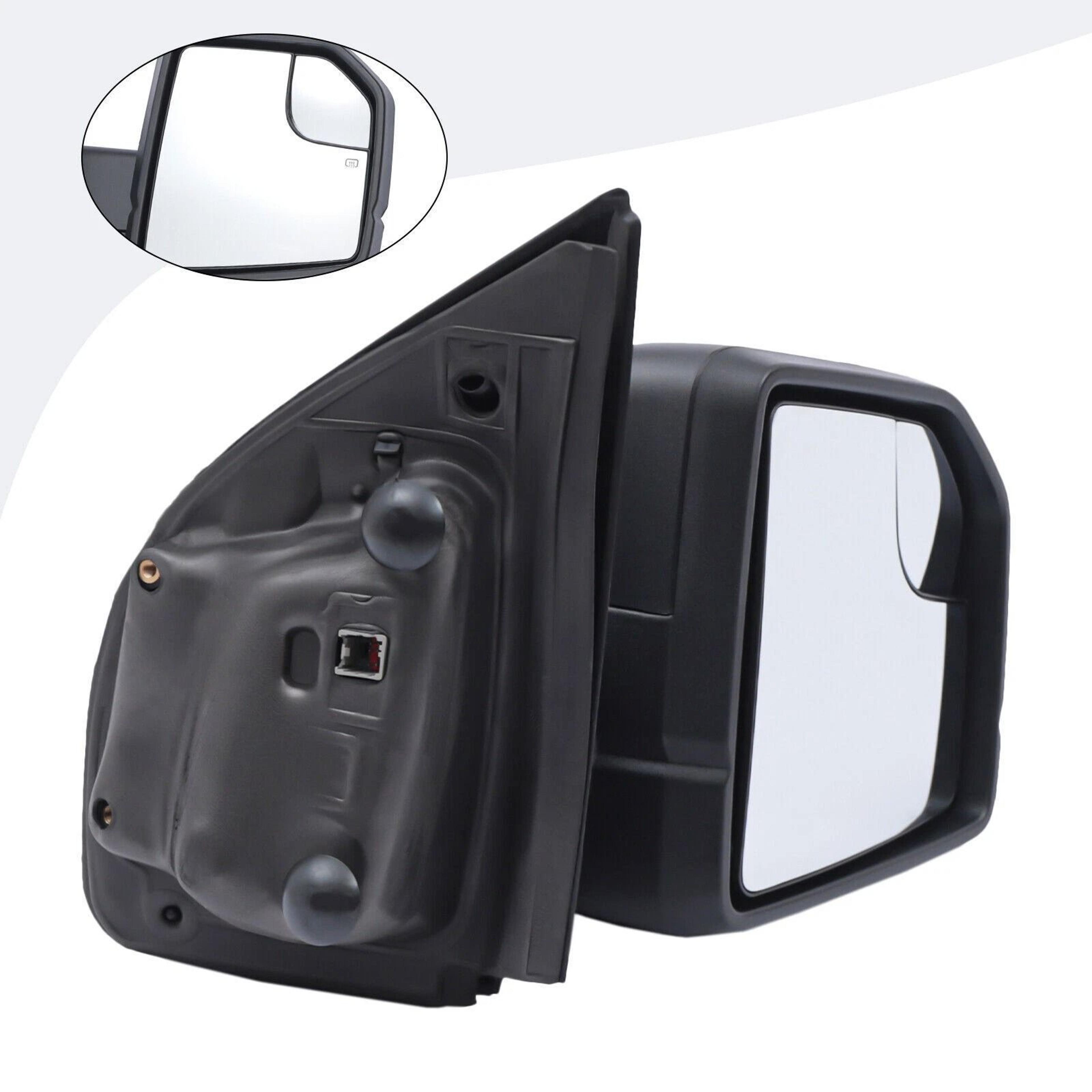 Ford Passenger Side Power Mirror Black Right Mirror 1