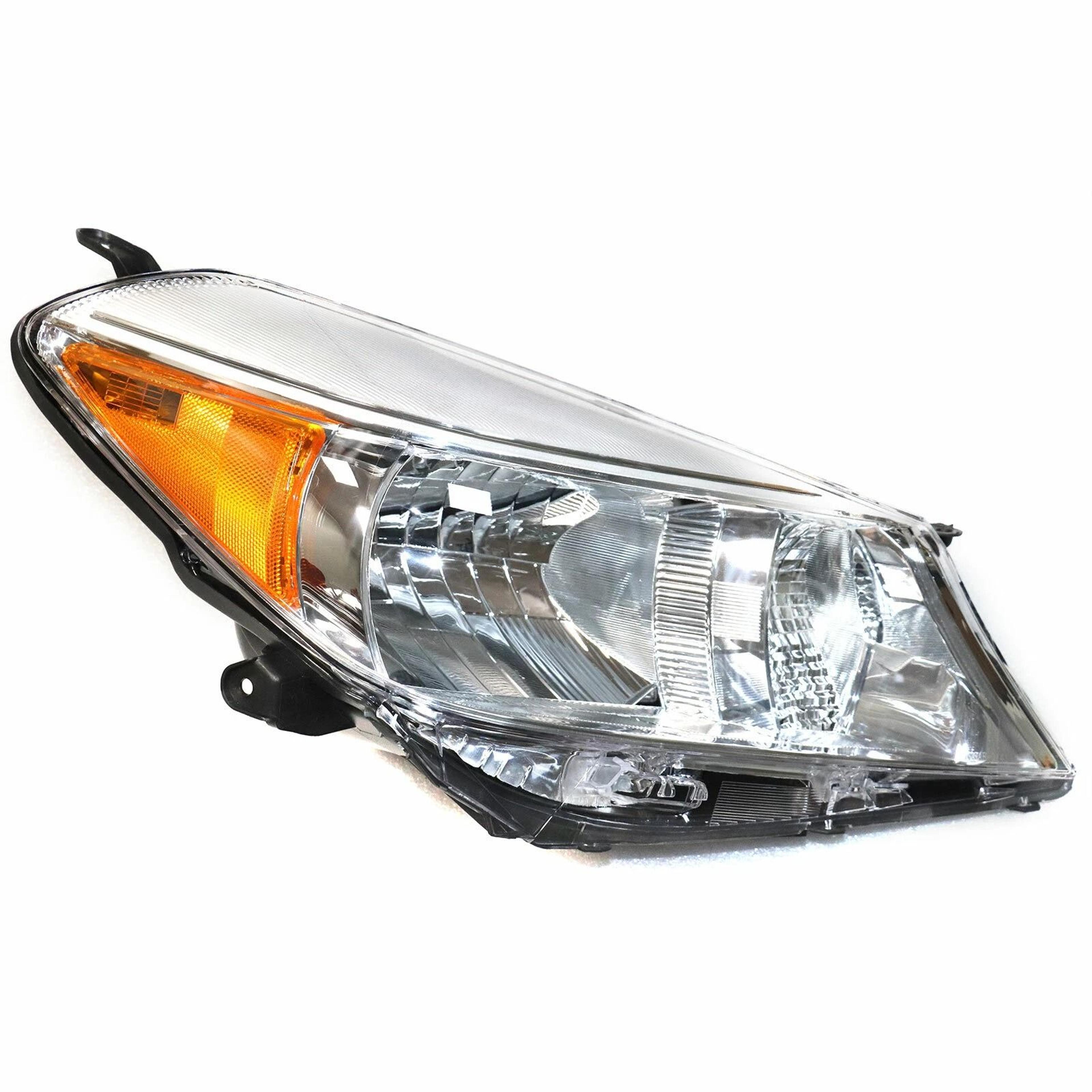 toyota yaris passenger side halogen headlight assembly hatchback