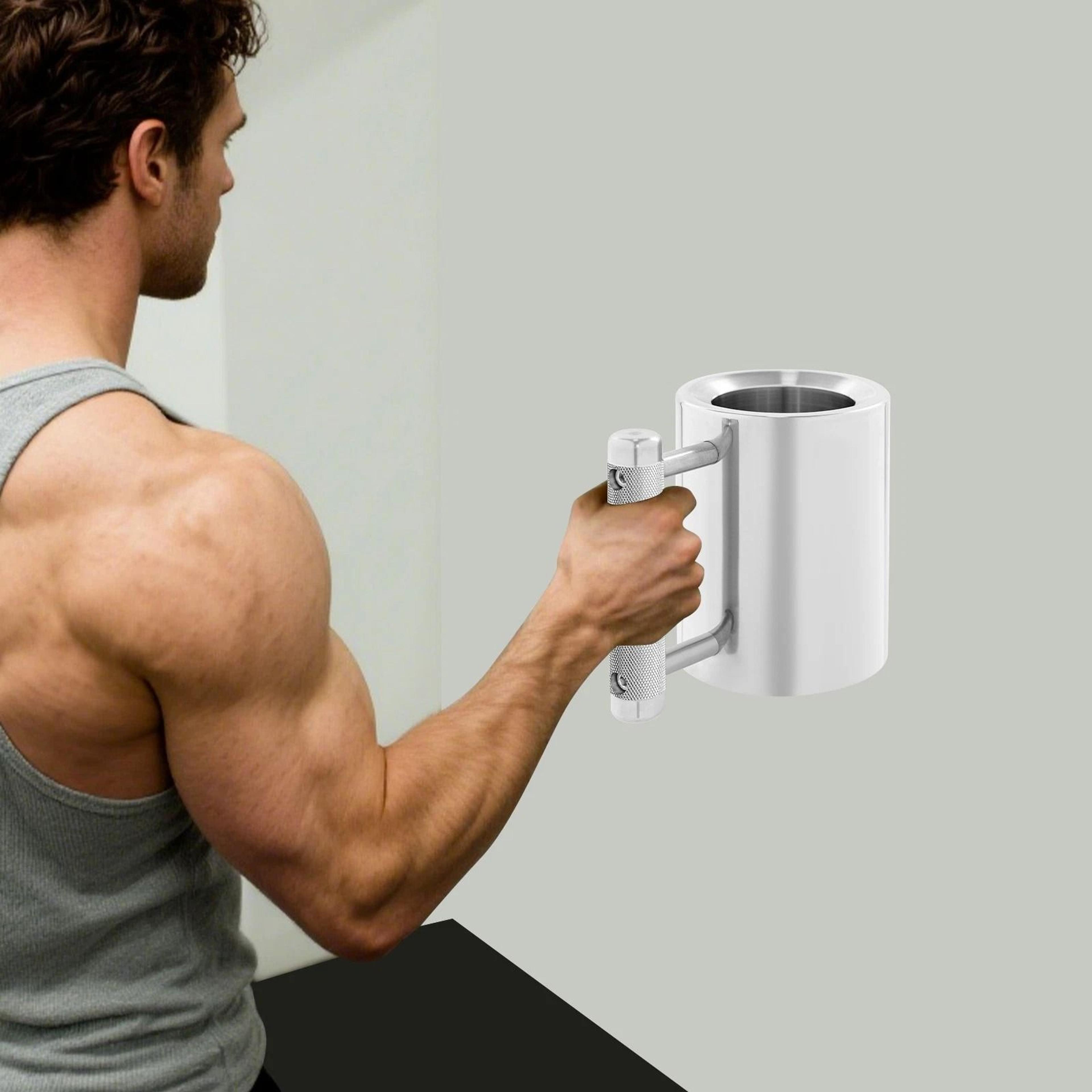 Stainless Steel Dumbbell Bottle Fitness Water Bottle And Gym Mug 5