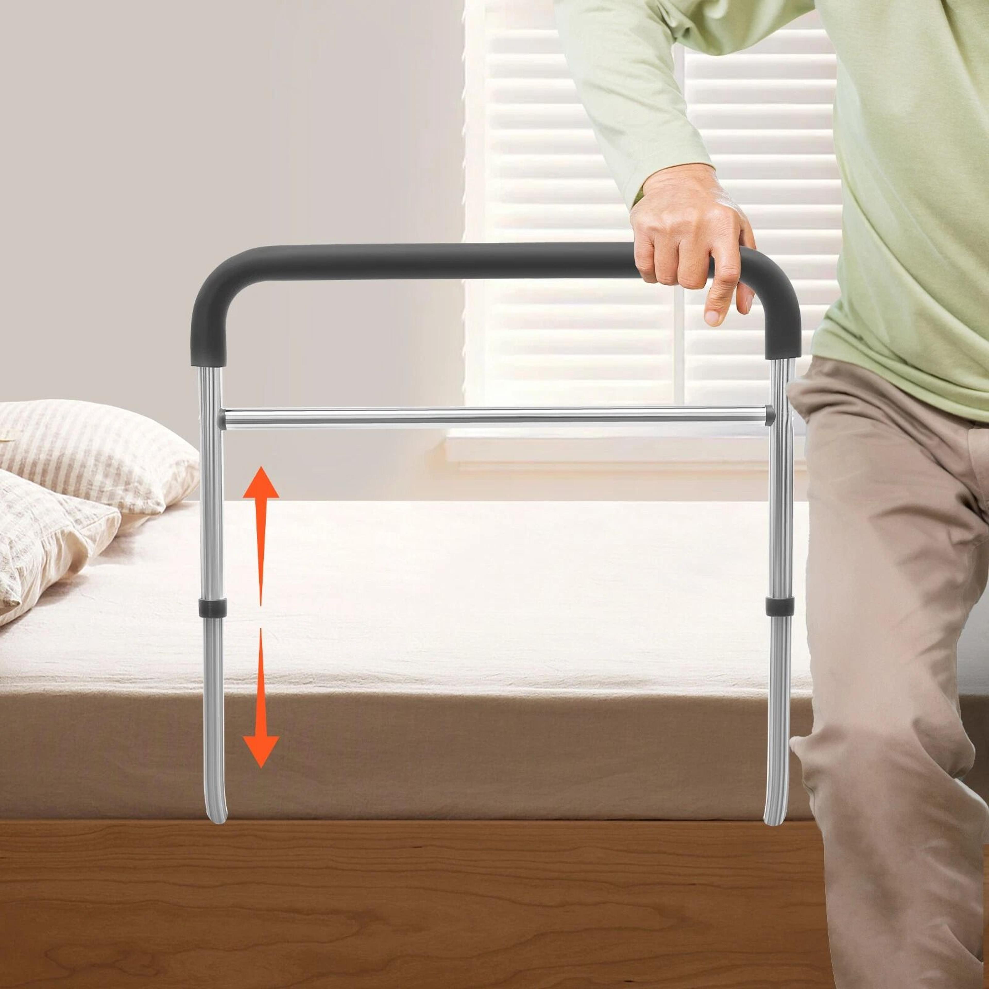 adjustable bed assist rail anti slip bed support bar for seniors and adults