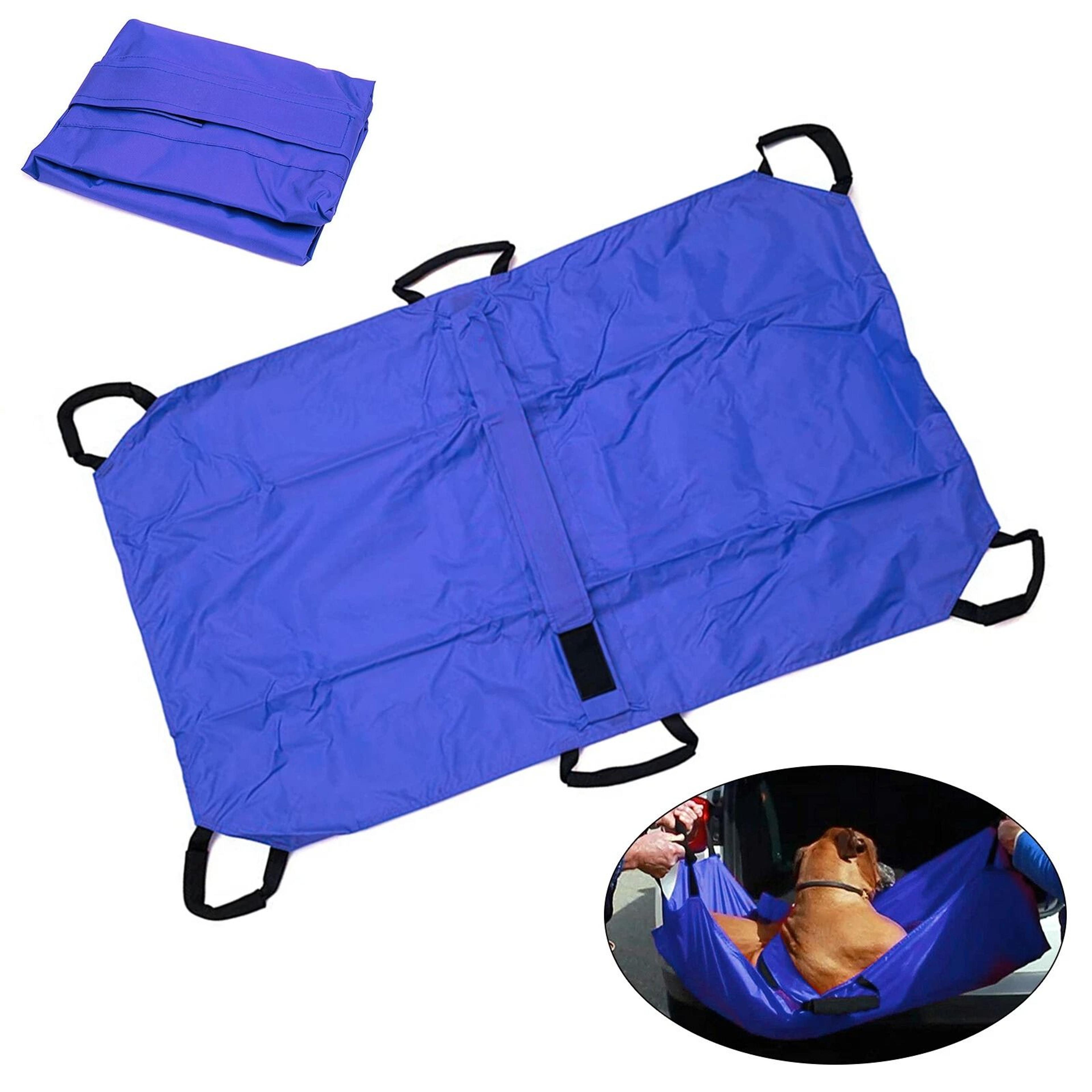Portable Dog Stretcher Pet Rescue Carrier For Emergency Injury First Aid 4