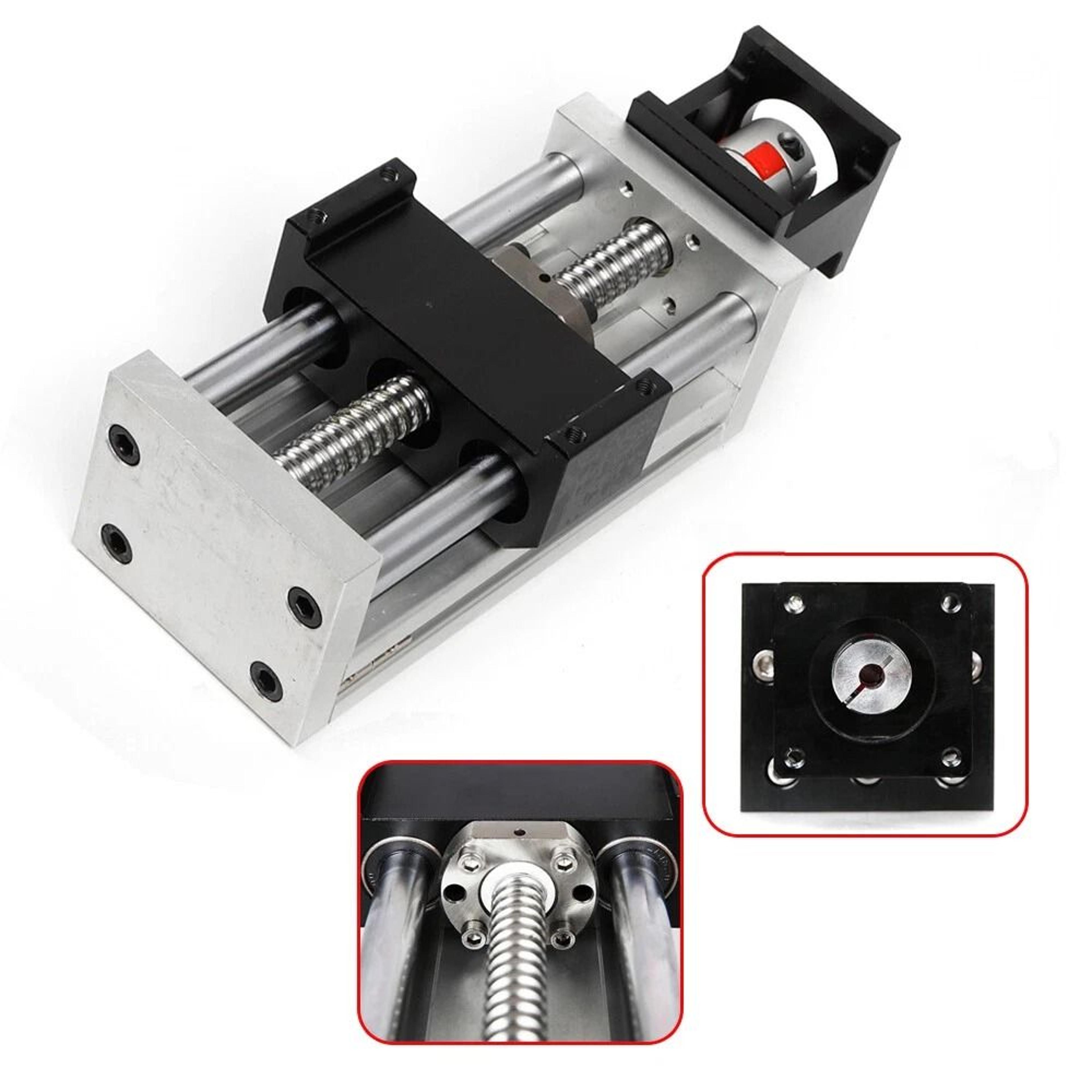 Ball Screw Linear Stage CNC Manual Sliding Table 4