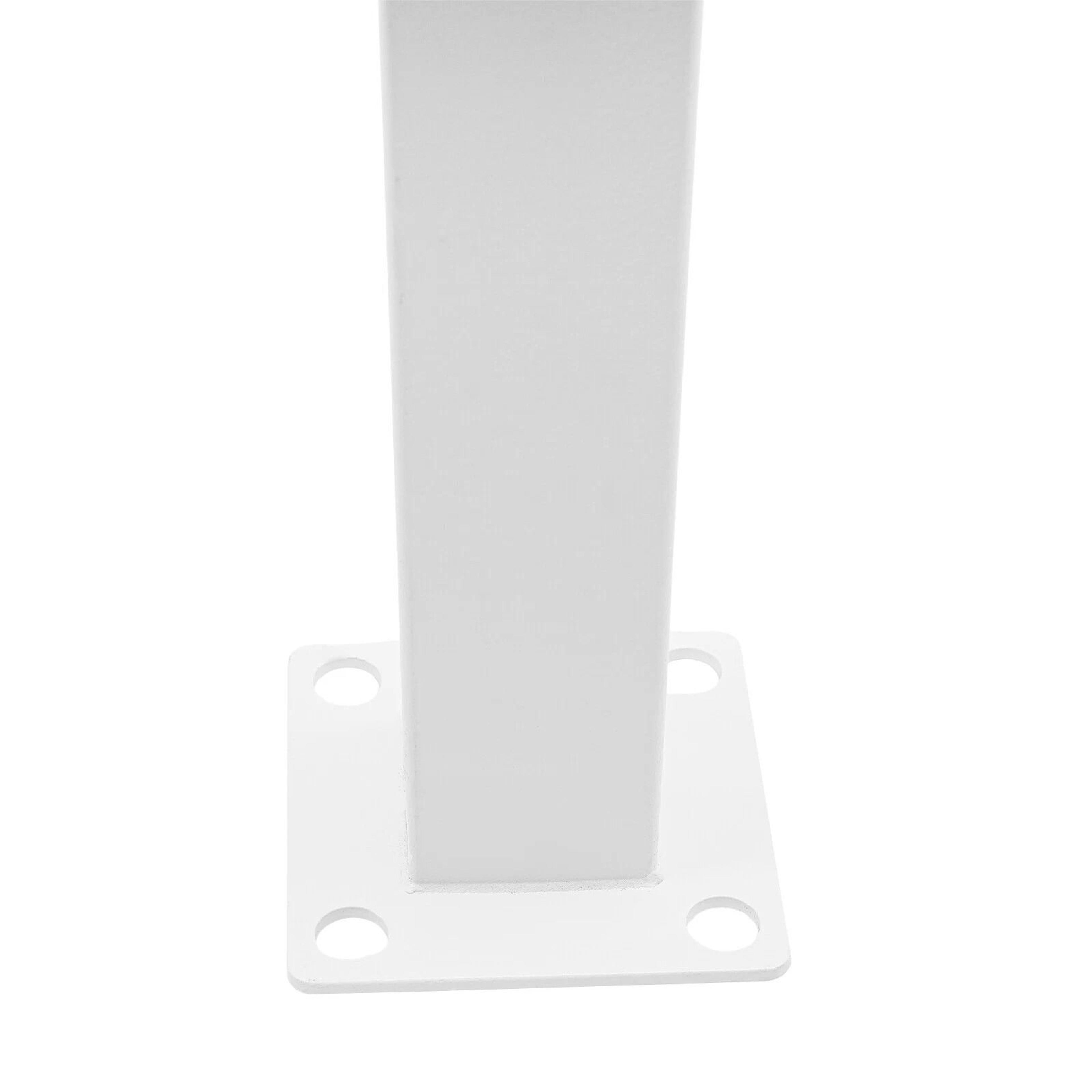 Heavy Duty Outdoor Stair Handrail For White Metal Safety Railing 13