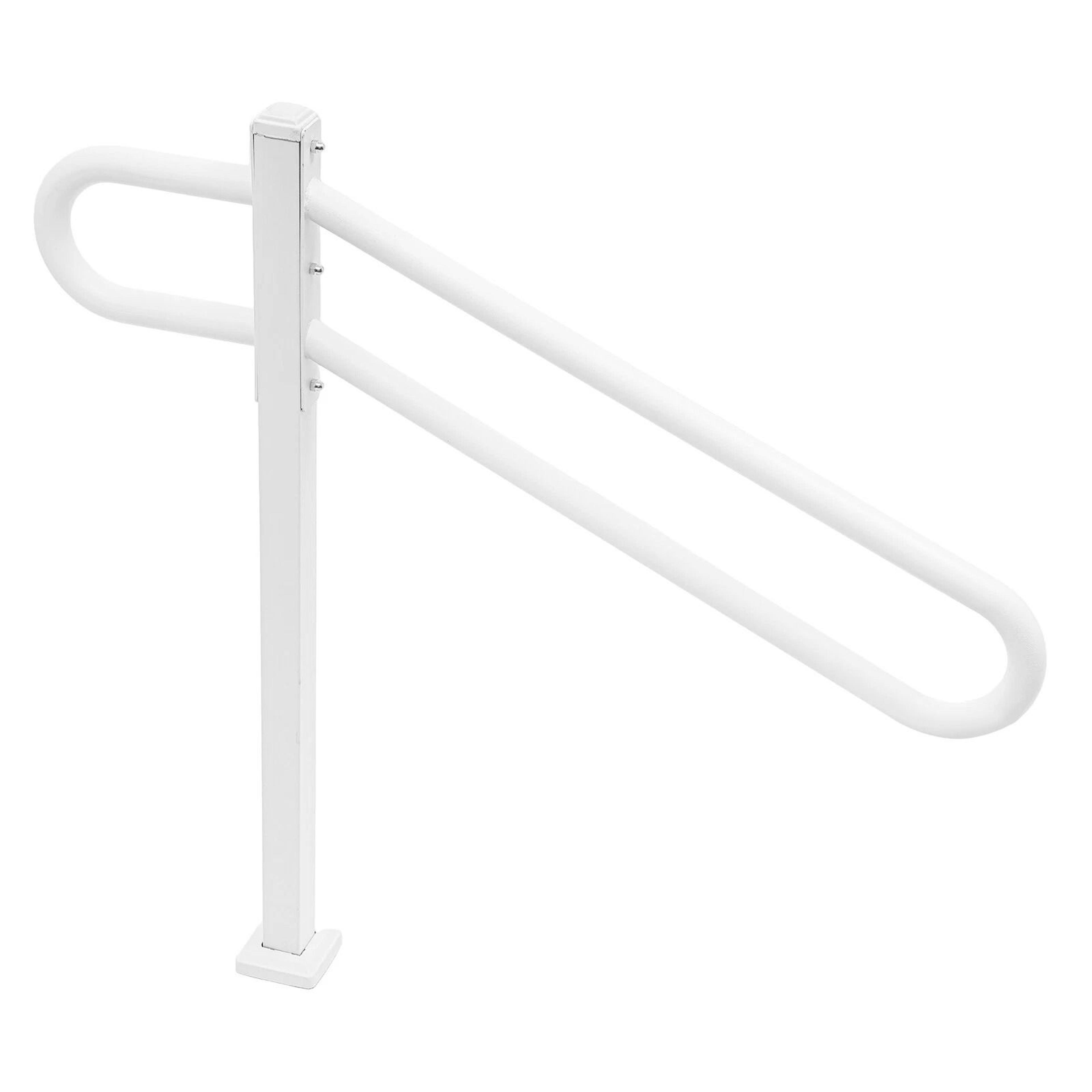 Heavy Duty Outdoor Stair Handrail For White Metal Safety Railing 14