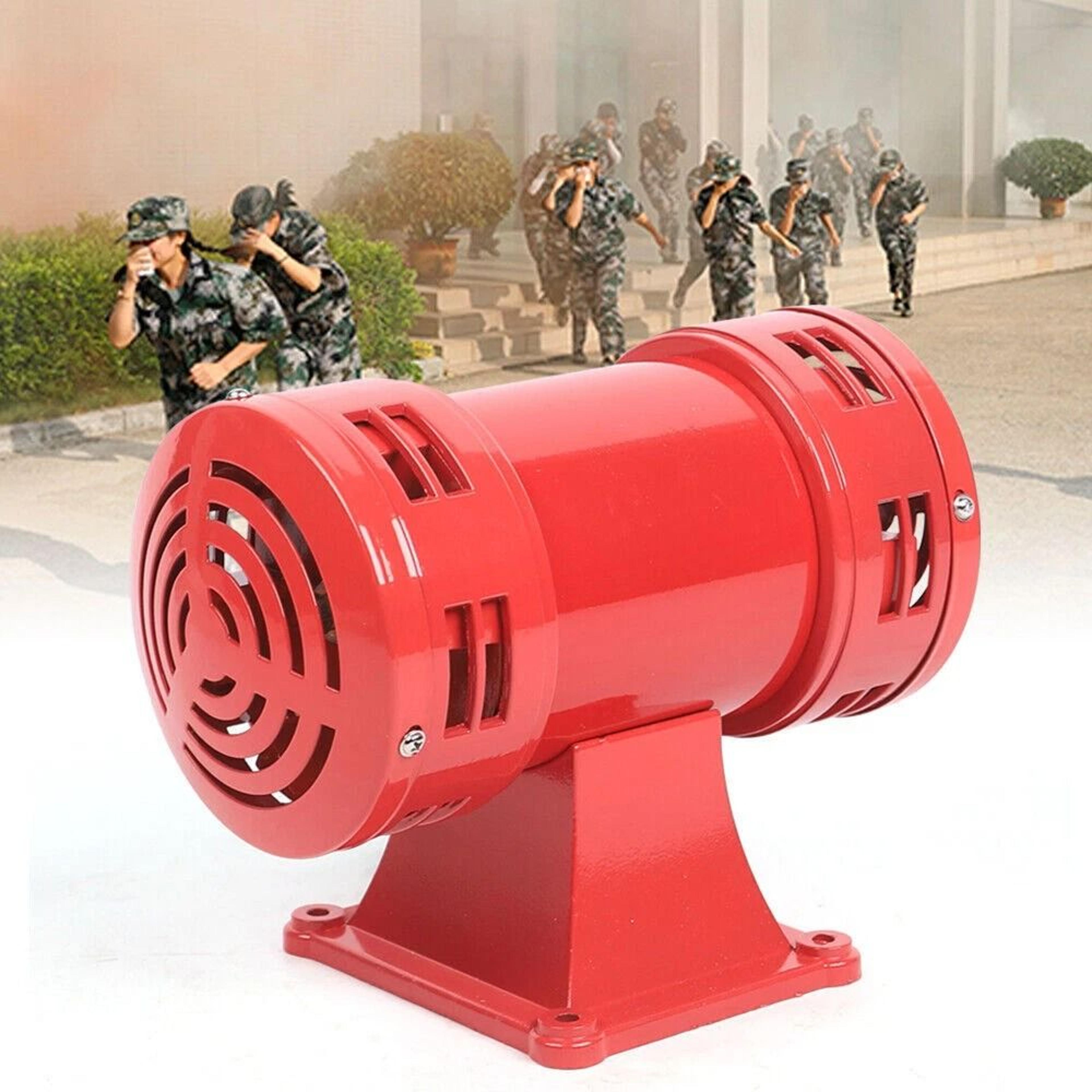Industrial Air Siren Motor Driven Air Raid Horn 6