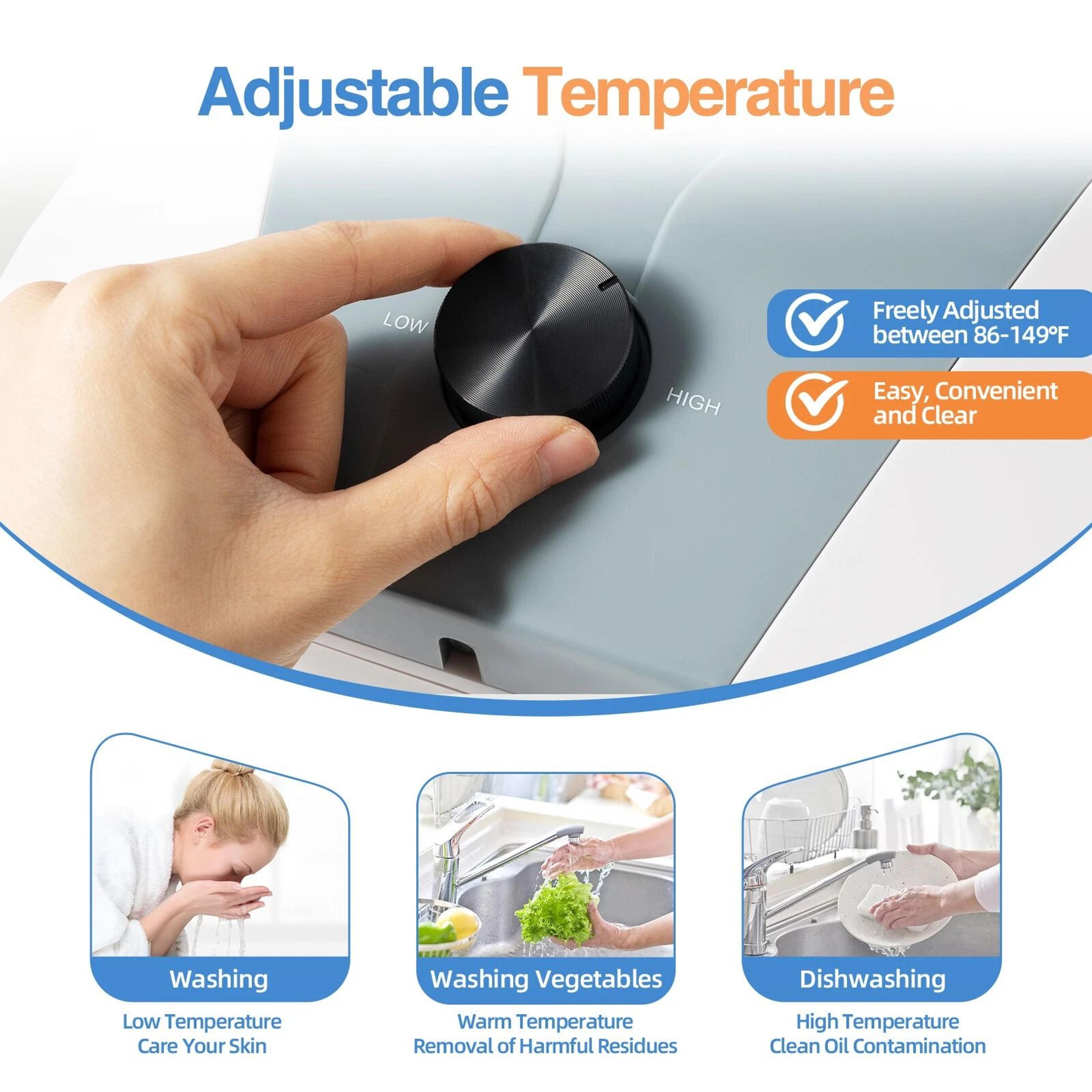 Under Sink Water Heater Compact Instant Hot Water Tank 4