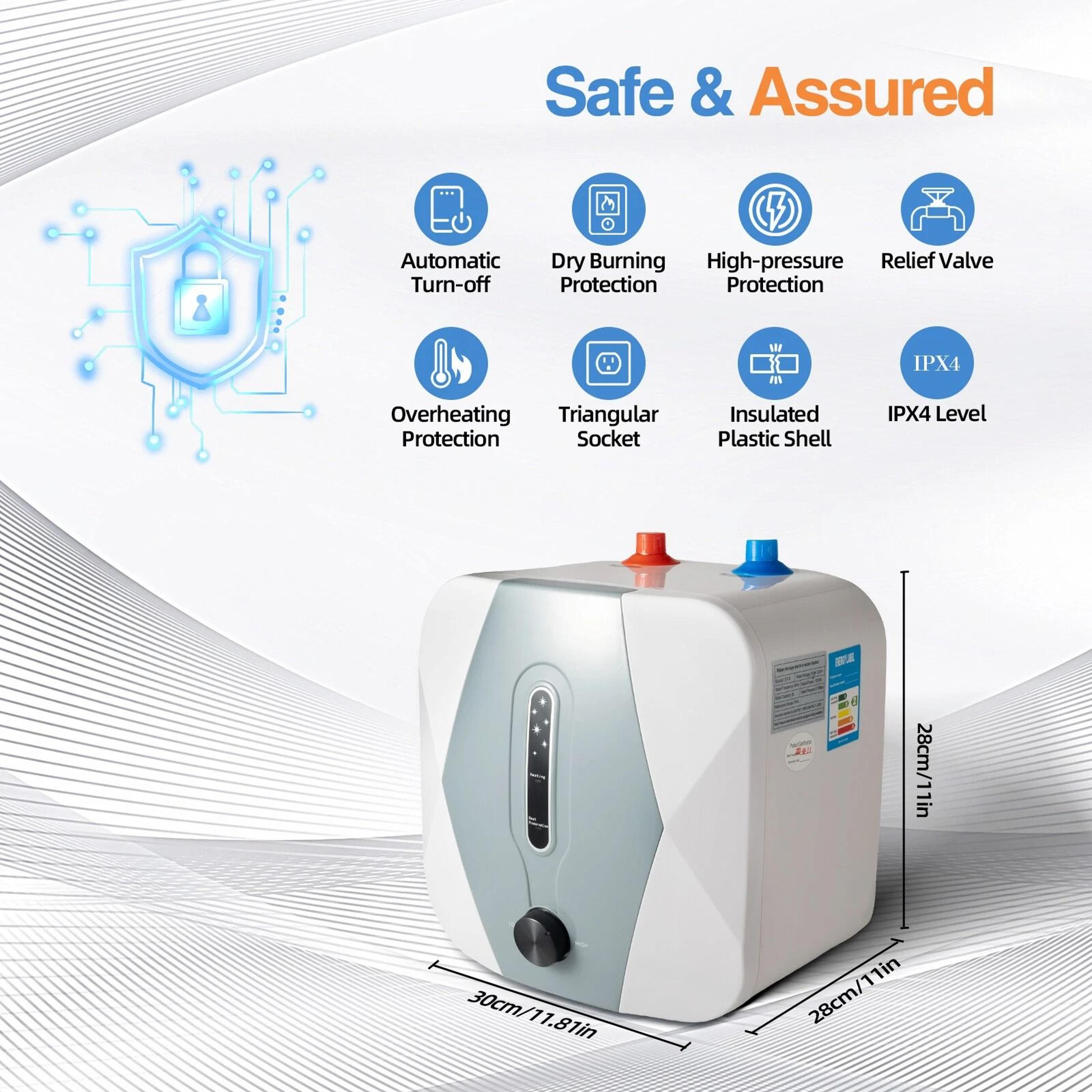 Under Sink Water Heater Compact Instant Hot Water Tank 1