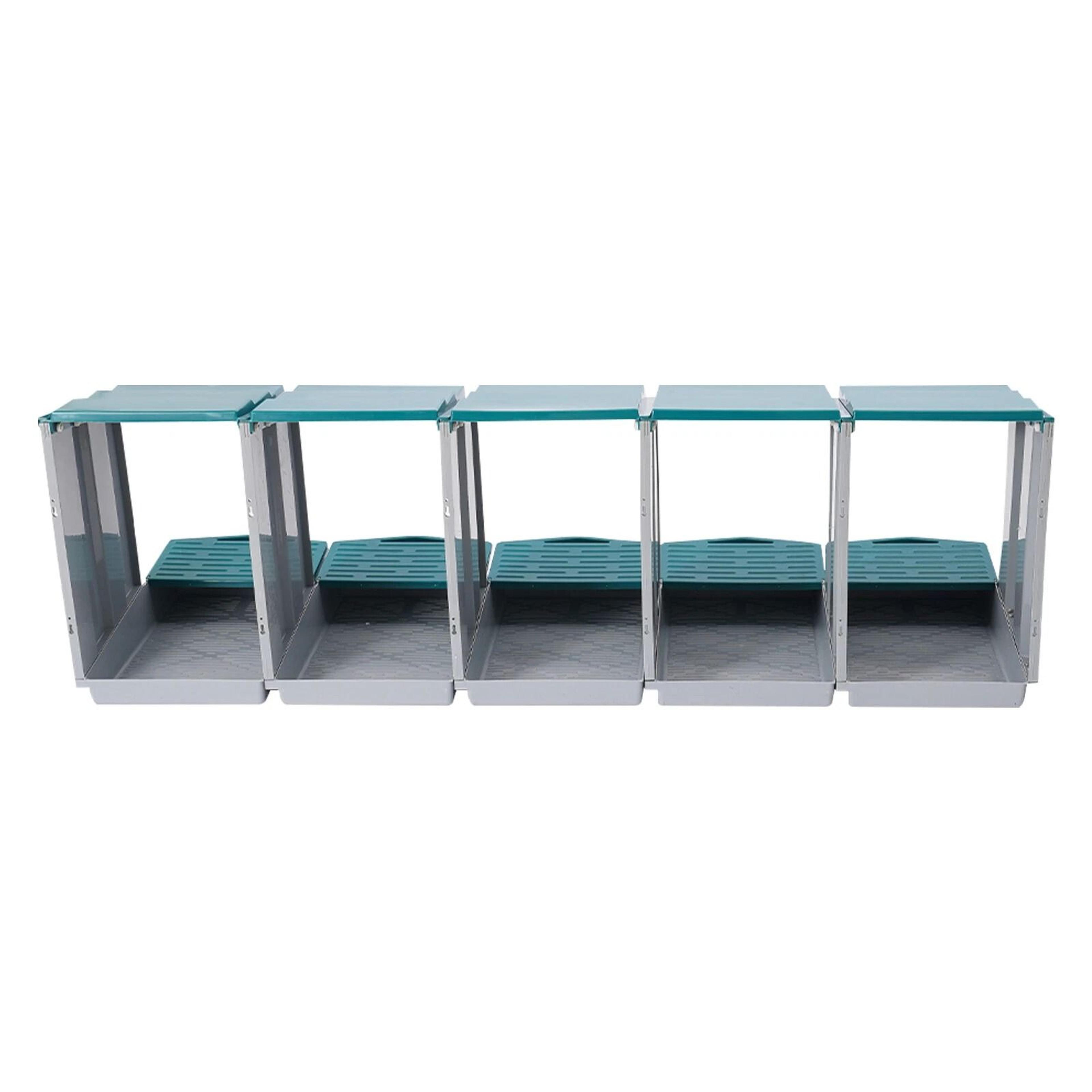 Compartment Chicken Nesting Box With Roll Away Egg Collection 12