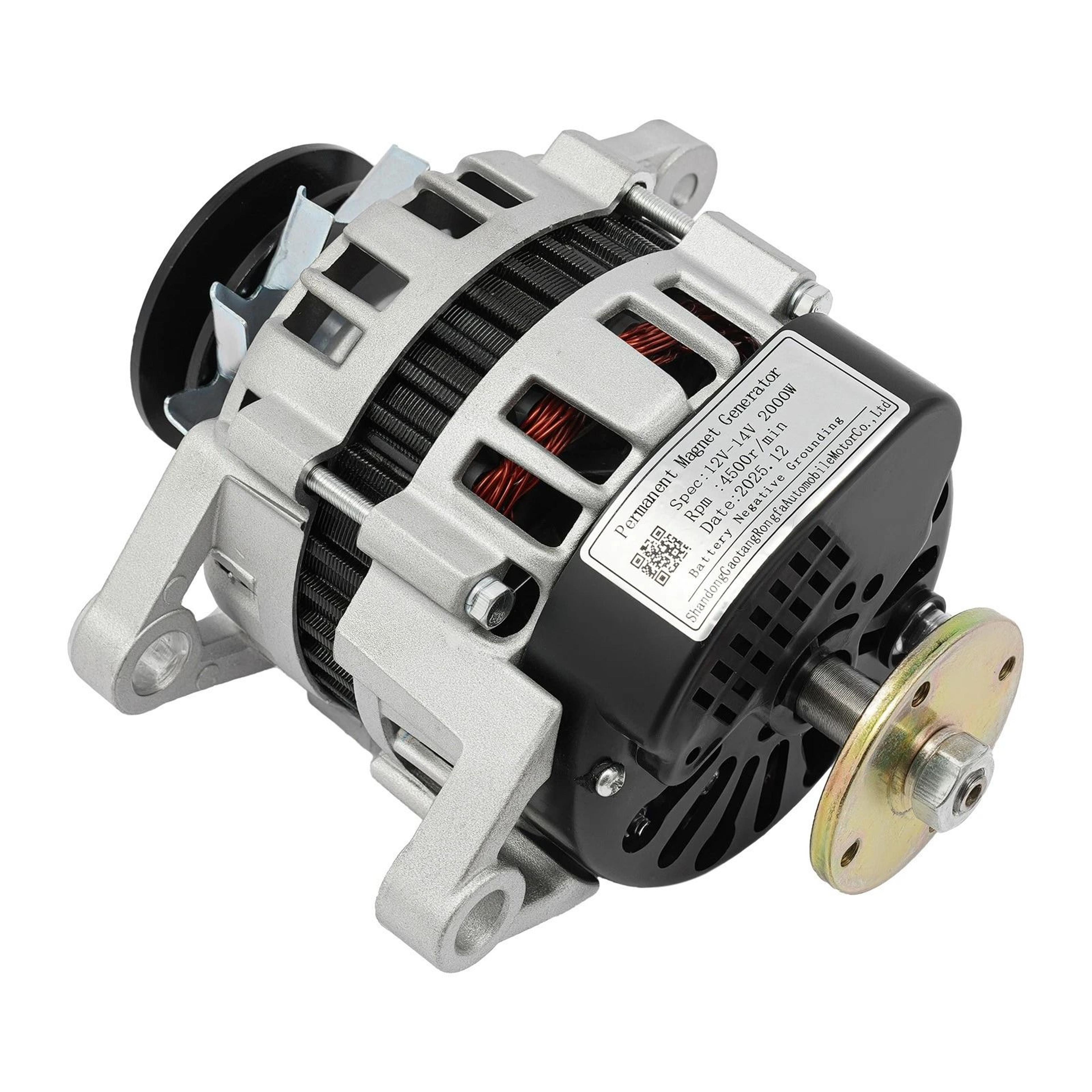 Permanent Magnet DC Generator RPM Low Noise Agricultural Power Unit 4