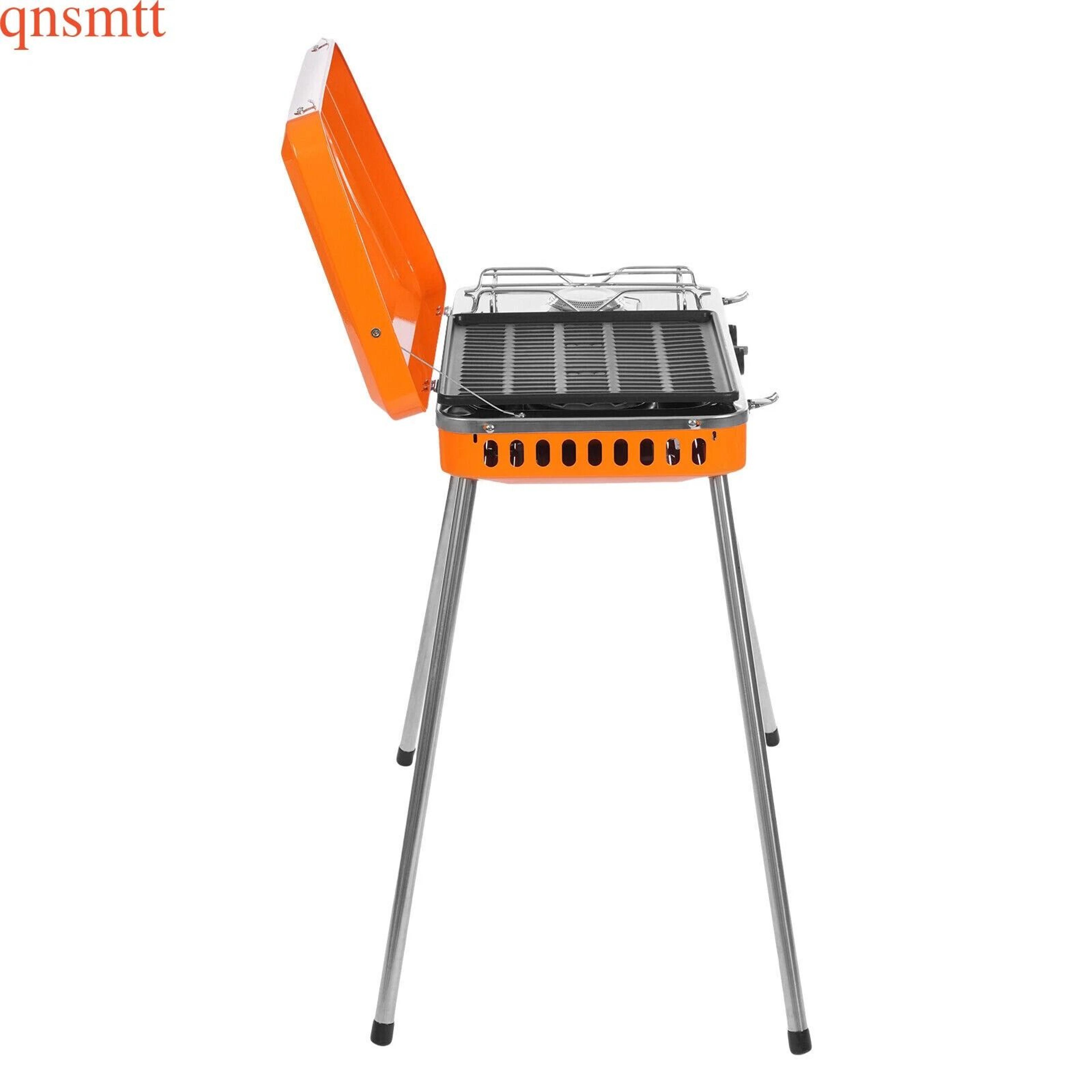 Portable Gas Grill Camping BBQ Stove For Outdoor Cooking 21
