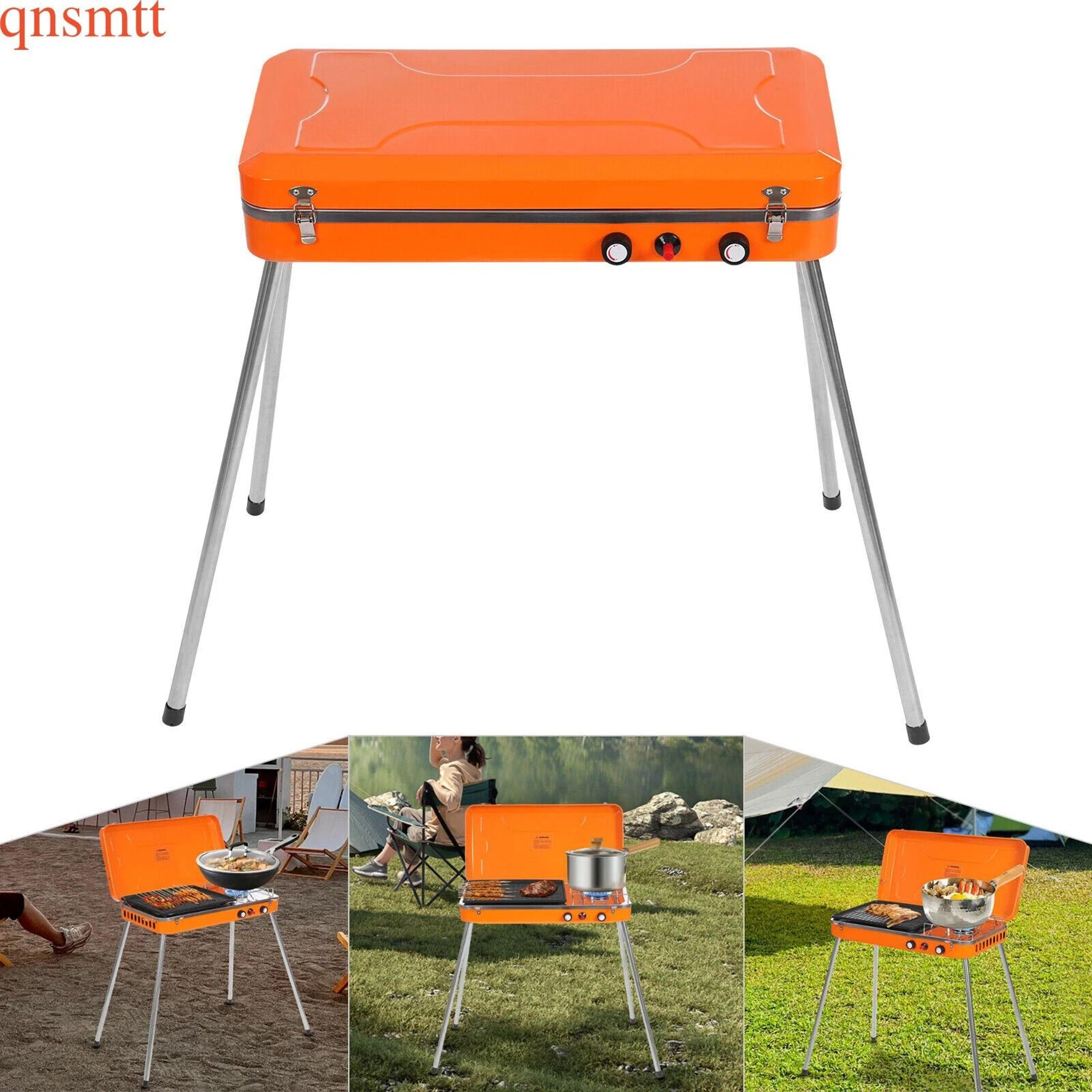 Portable Gas Grill Camping BBQ Stove For Outdoor Cooking 6
