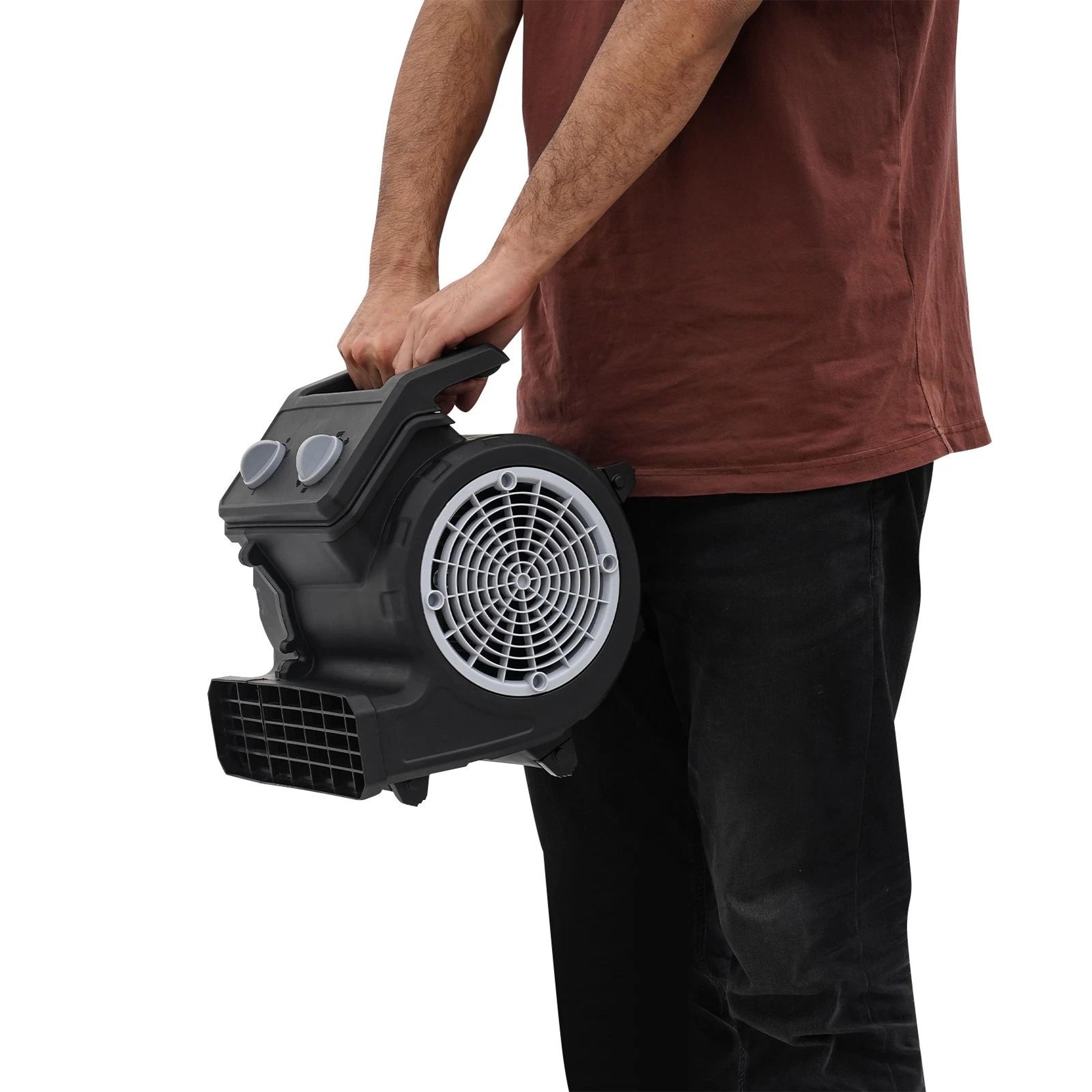 Portable Blower Fan Speed Floor Drying Fan For Home Garage Carpet Drying 5