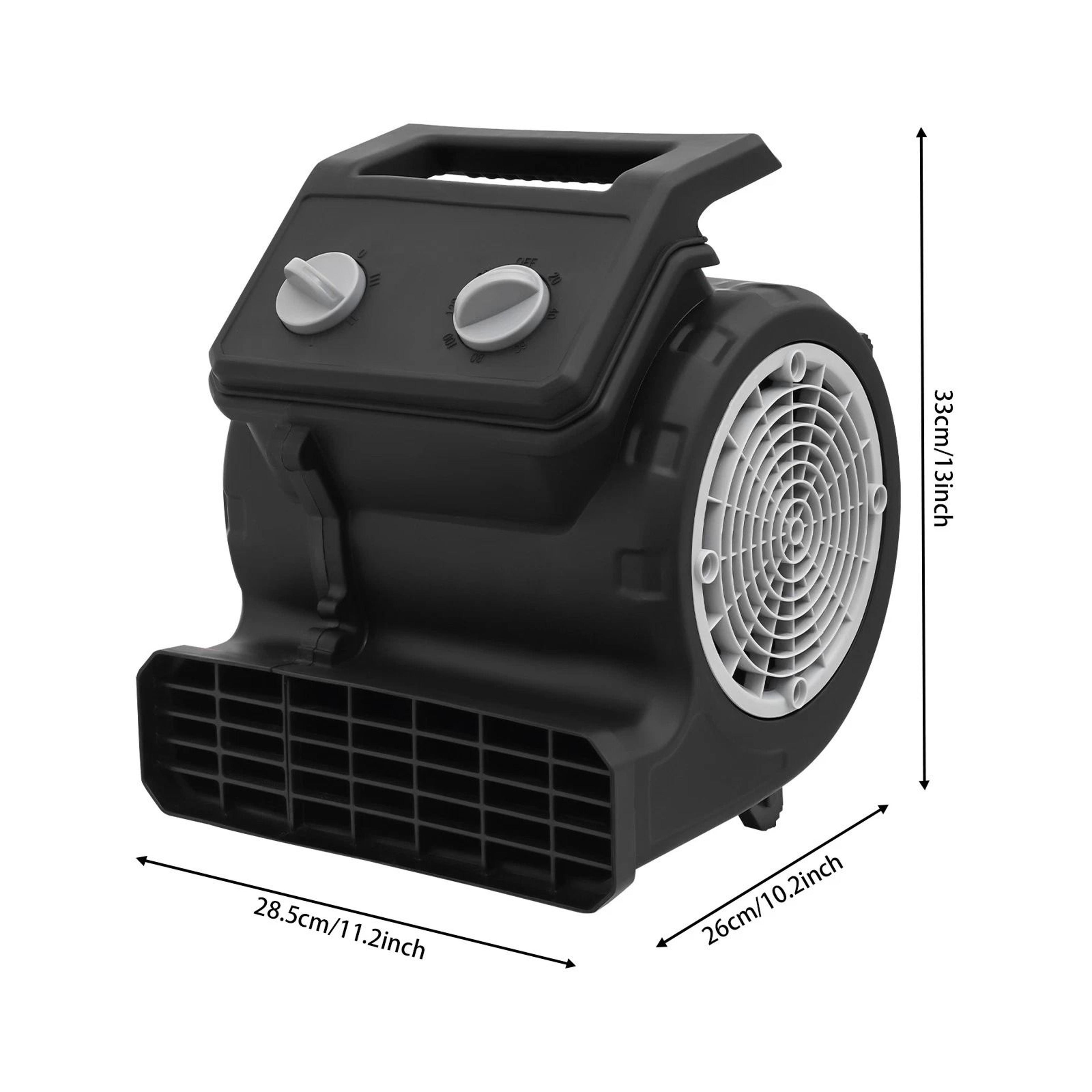 Portable Blower Fan Speed Floor Drying Fan For Home Garage Carpet Drying 18