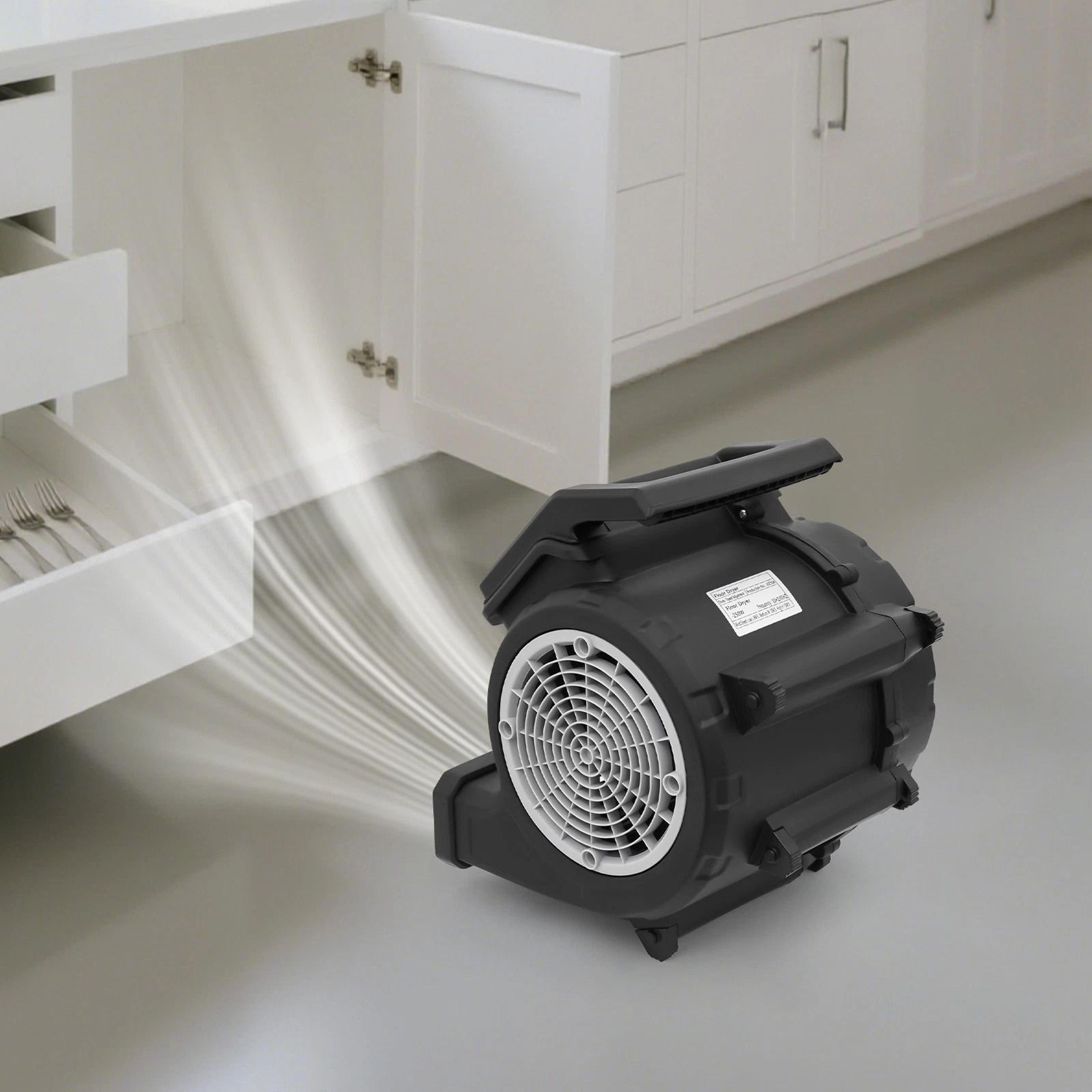 Portable Blower Fan Speed Floor Drying Fan For Home Garage Carpet Drying 7