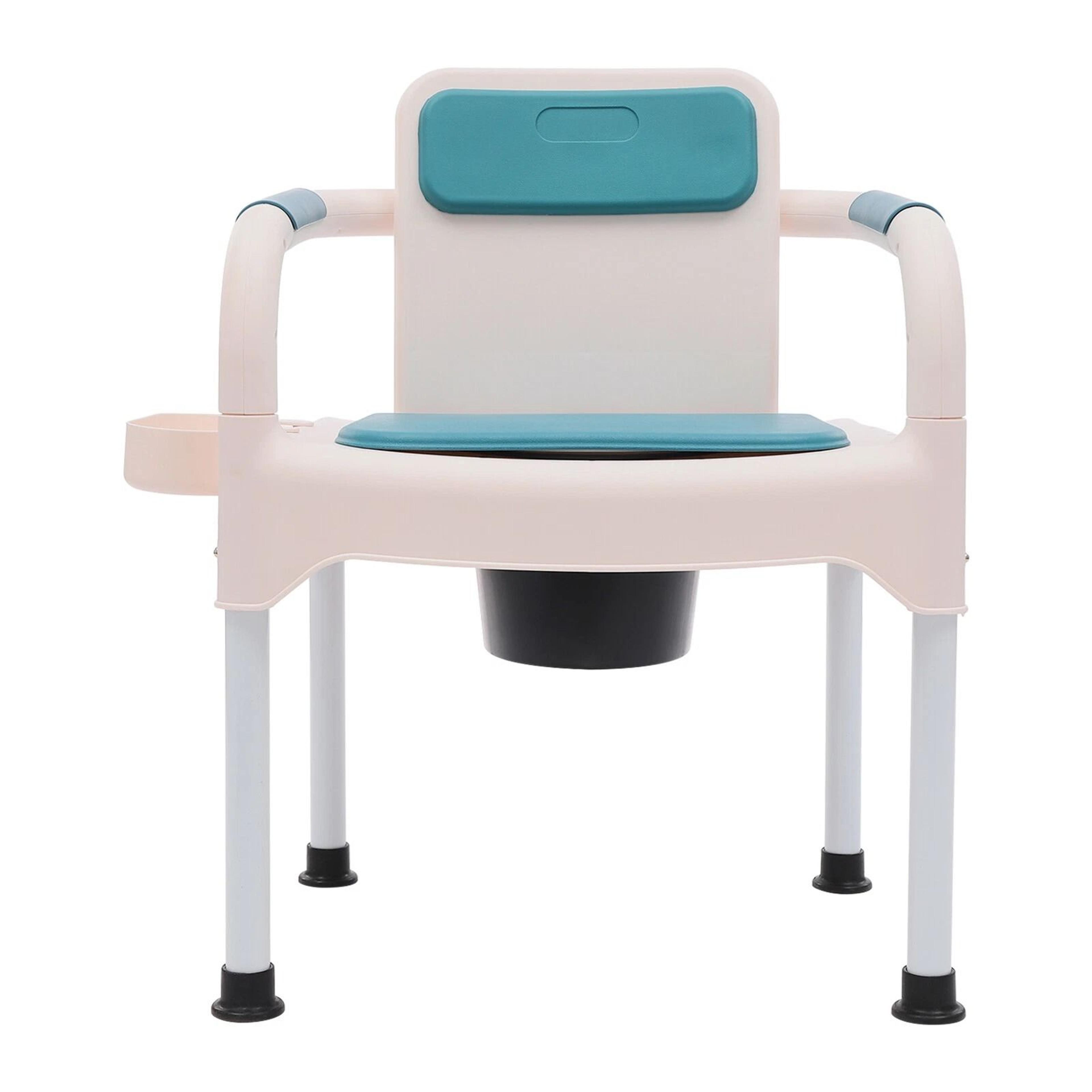 Bedside Commode Chair With Armrests For Seniors And Home Care 2