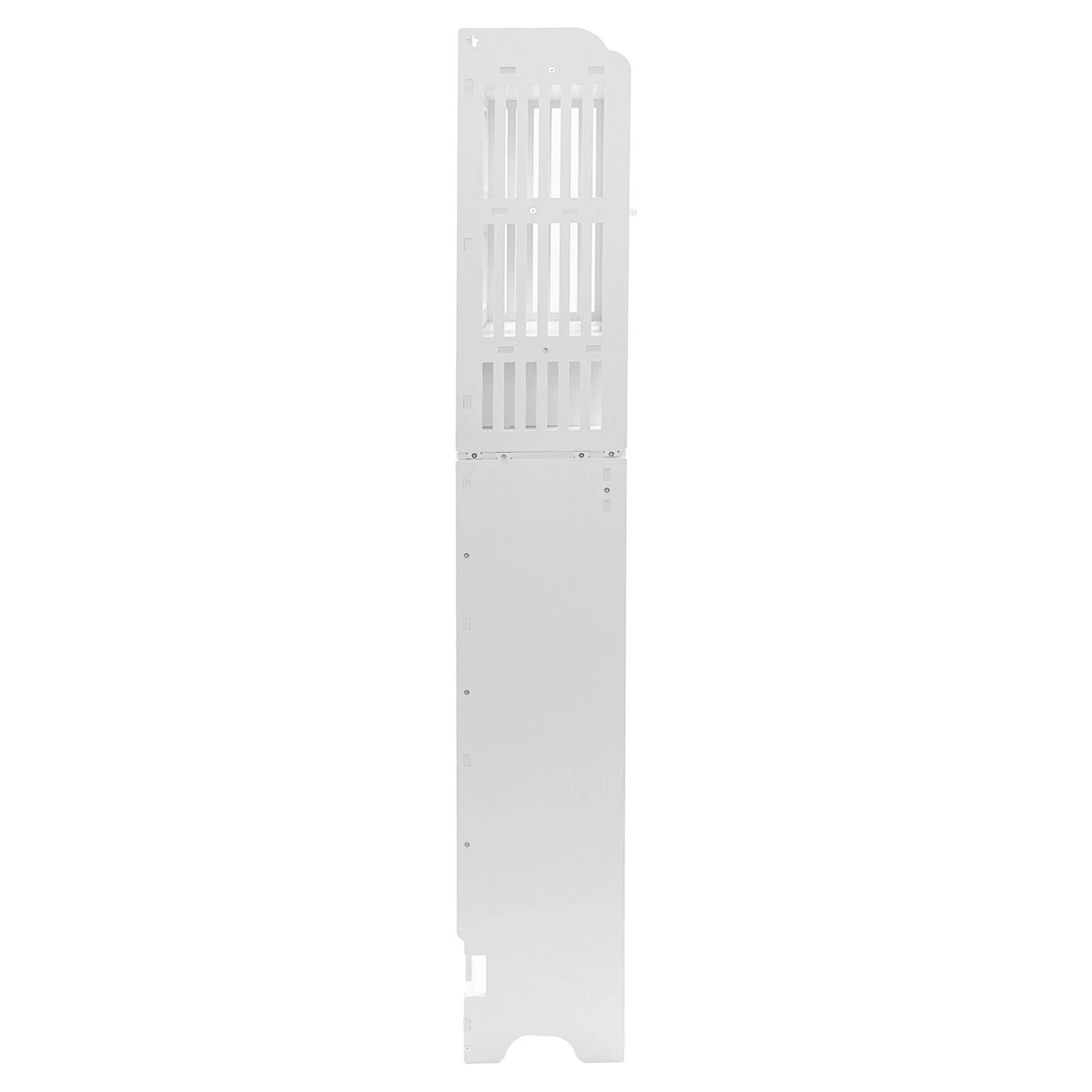 Over The Toilet Storage Cabinet Raised Leg Bathroom Organizer 8