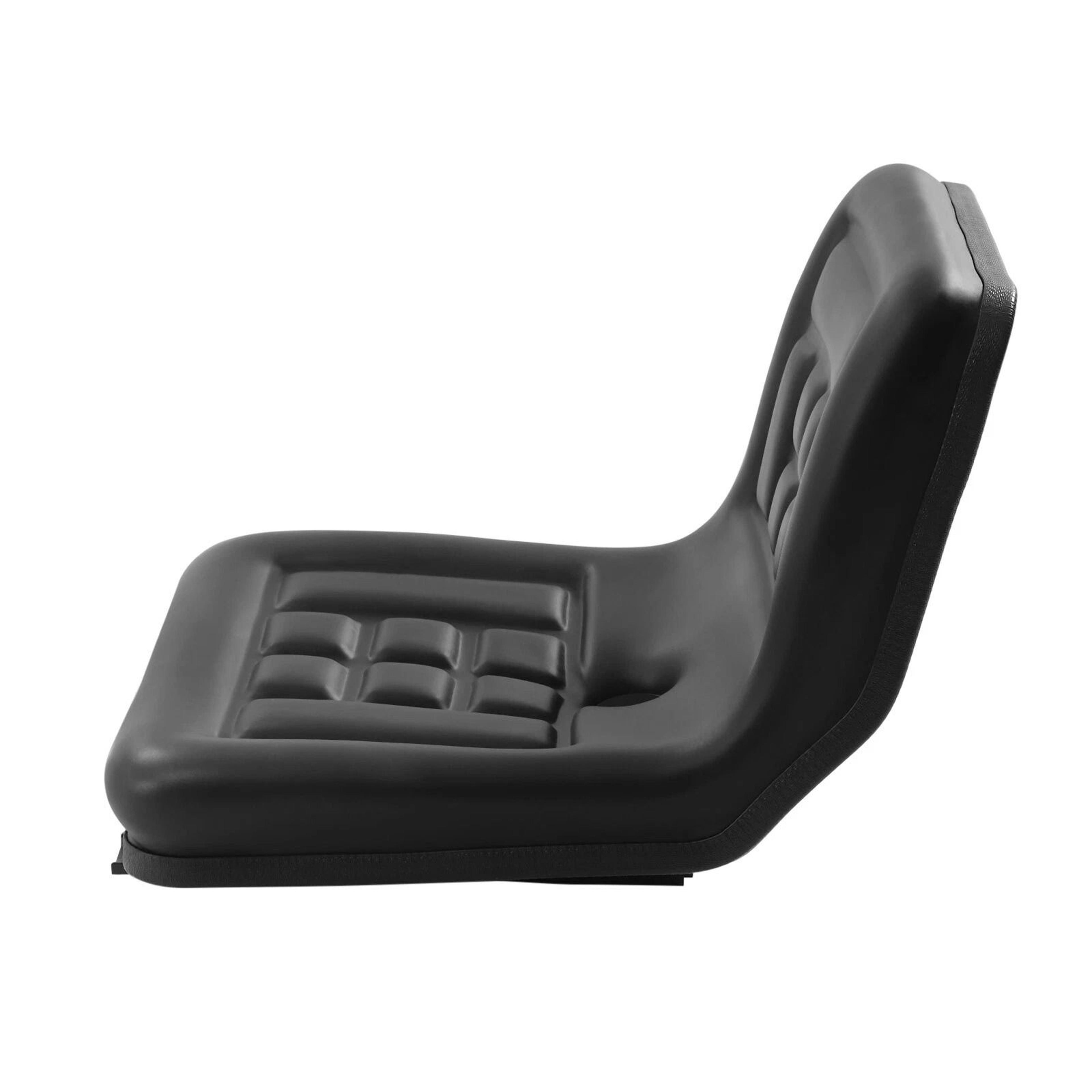 universal compact high back mower seat replacement for lawn tractors and forklifts