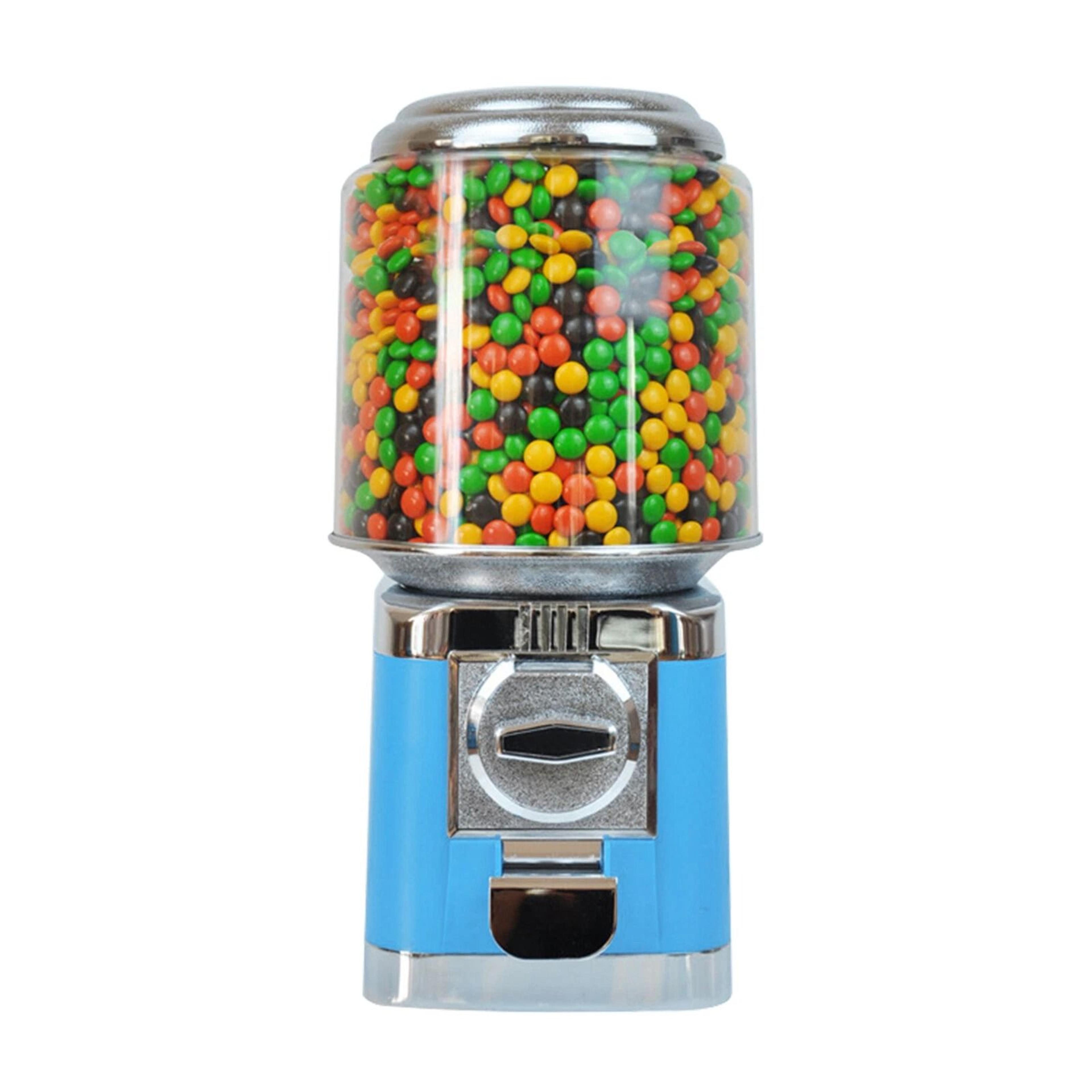 candy vending machine coin operated tabletop candy and gumball dispenser