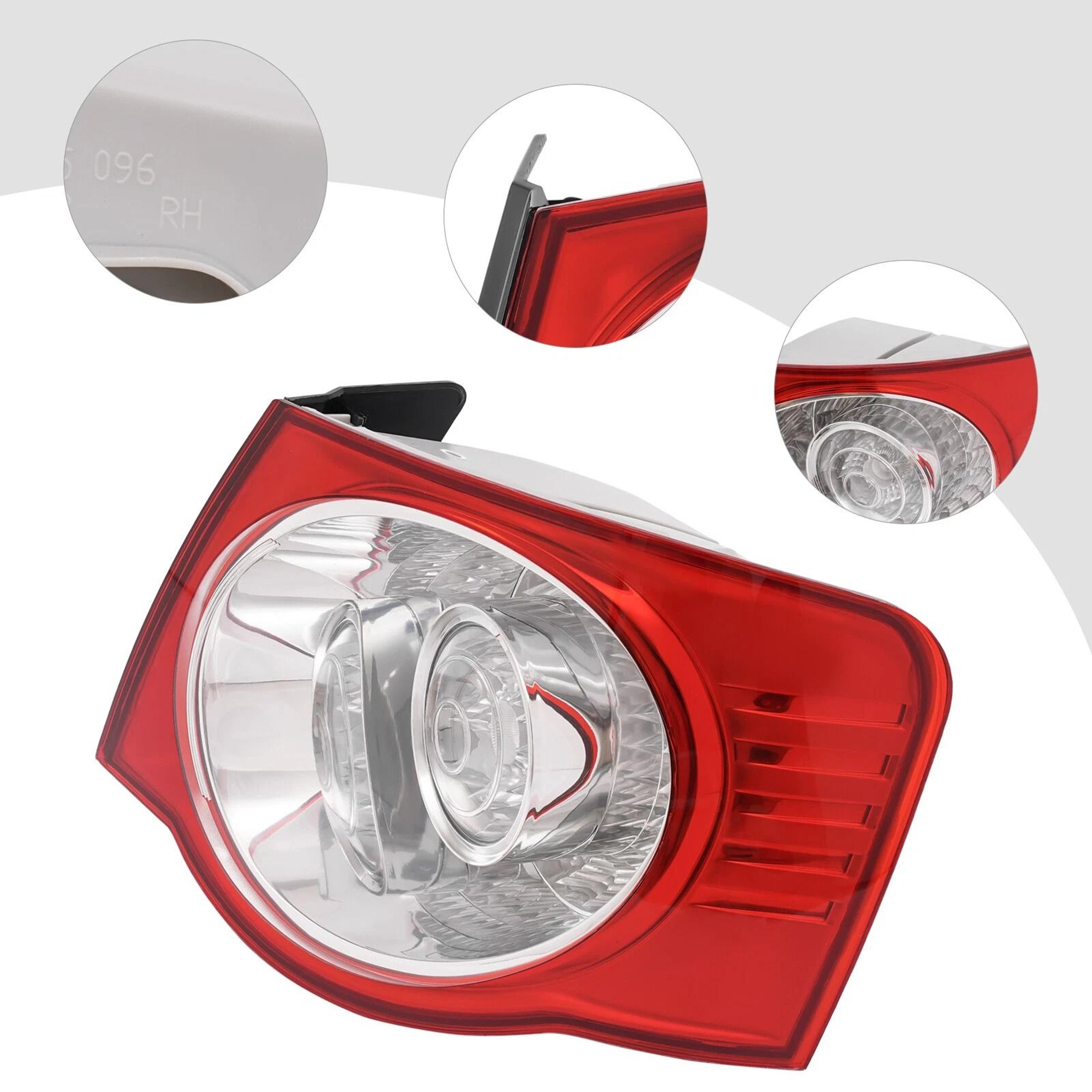 VW Jetta Right LED Tail Light Rear Passenger Lamp 15