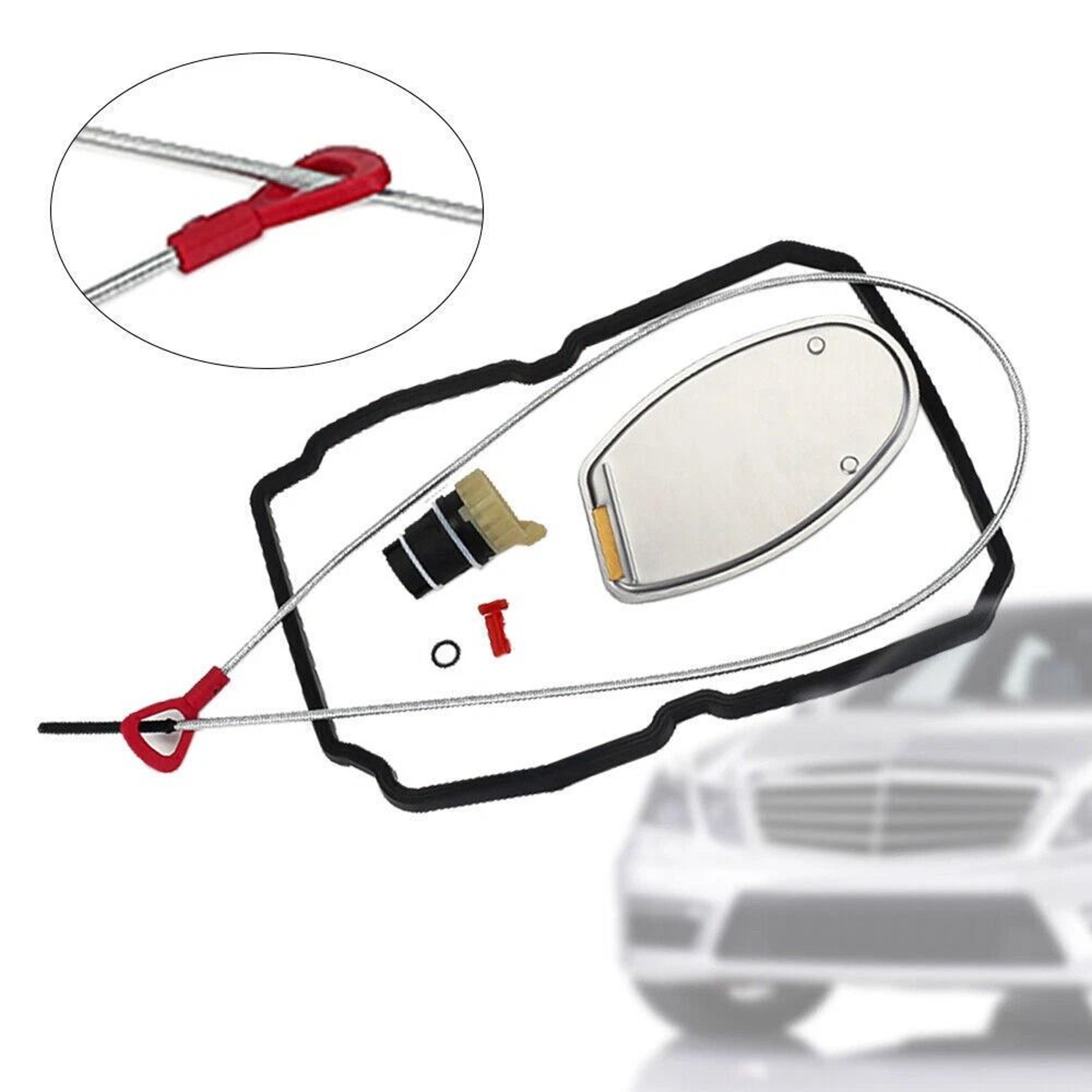 Premium Mercedes Transmission Service Kit With Filter  Gasket Speed ATF Maintenance Parts 6