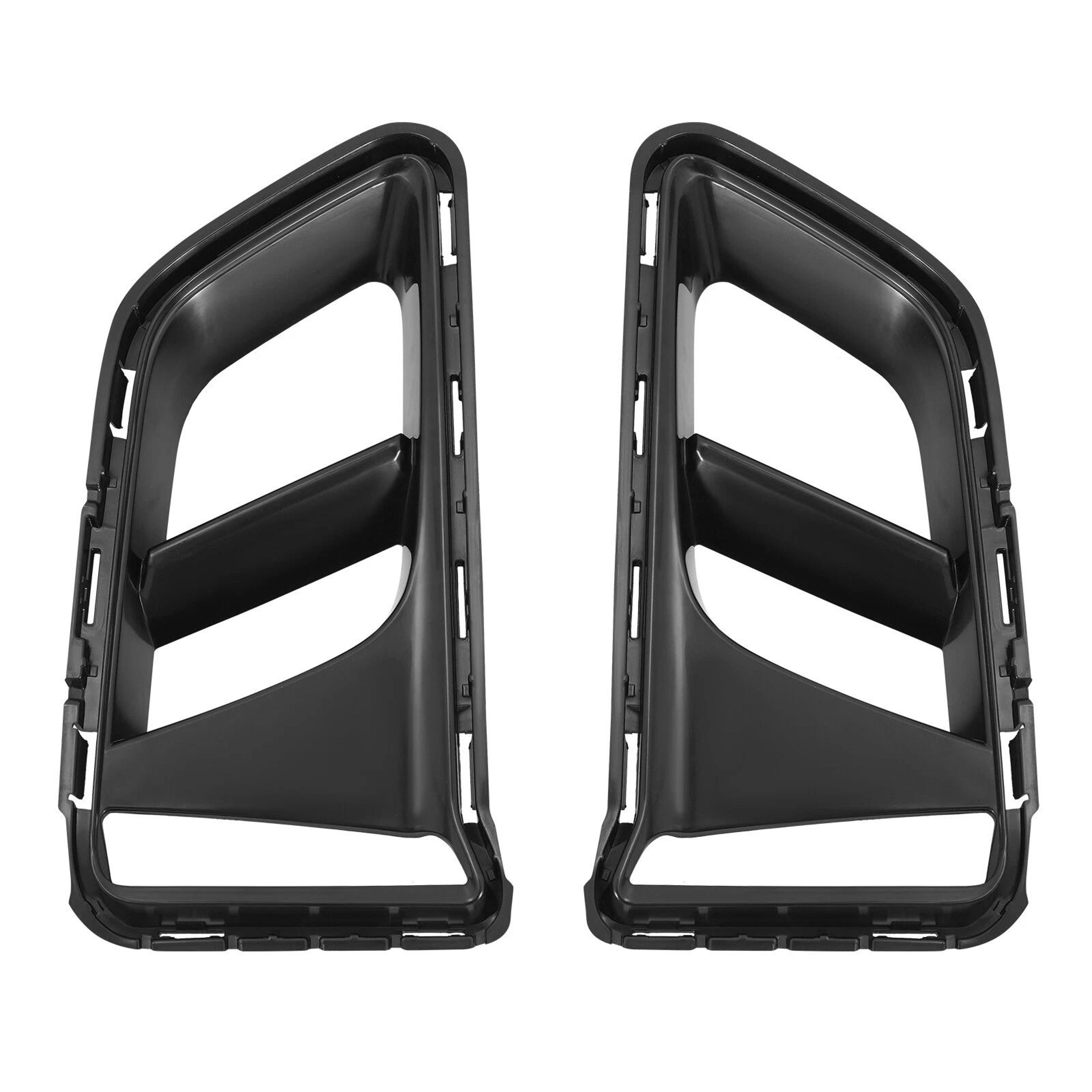 Premium Front Fog Light Covers For Chevrolet Camaro Black Trim Upgrade 10