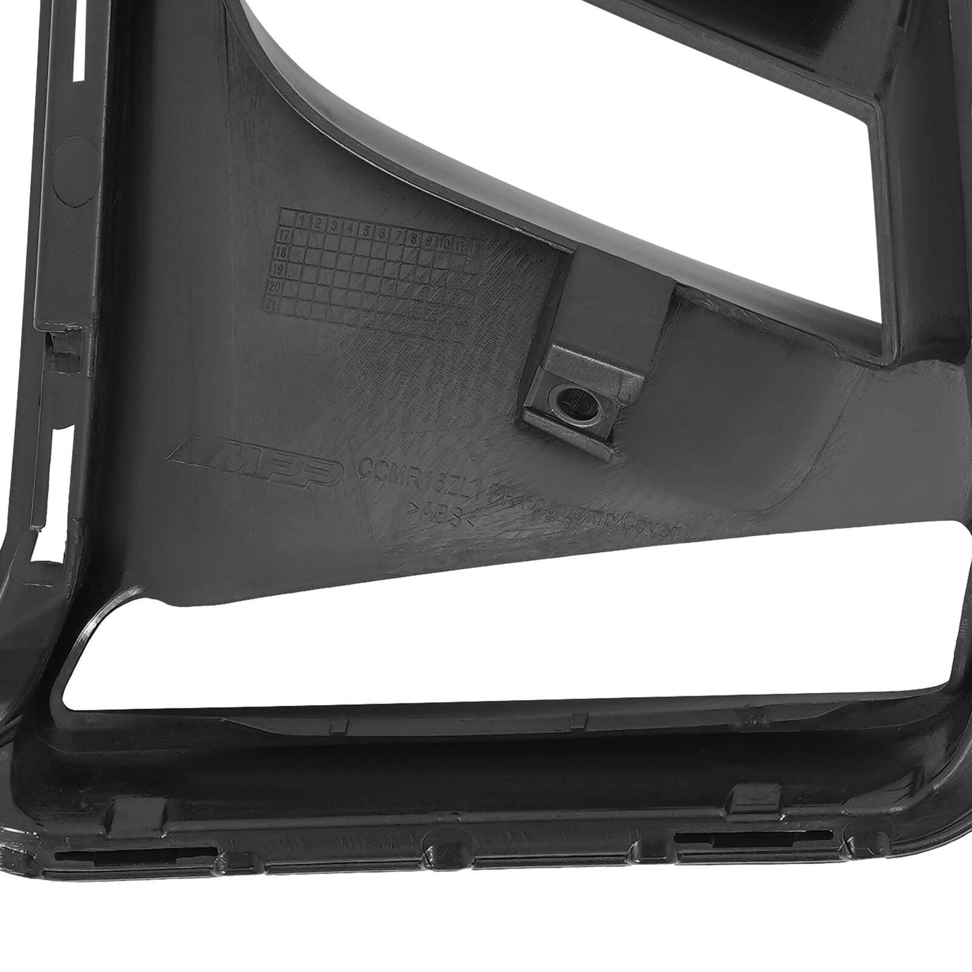 Premium Front Fog Light Covers For Chevrolet Camaro Black Trim Upgrade 5
